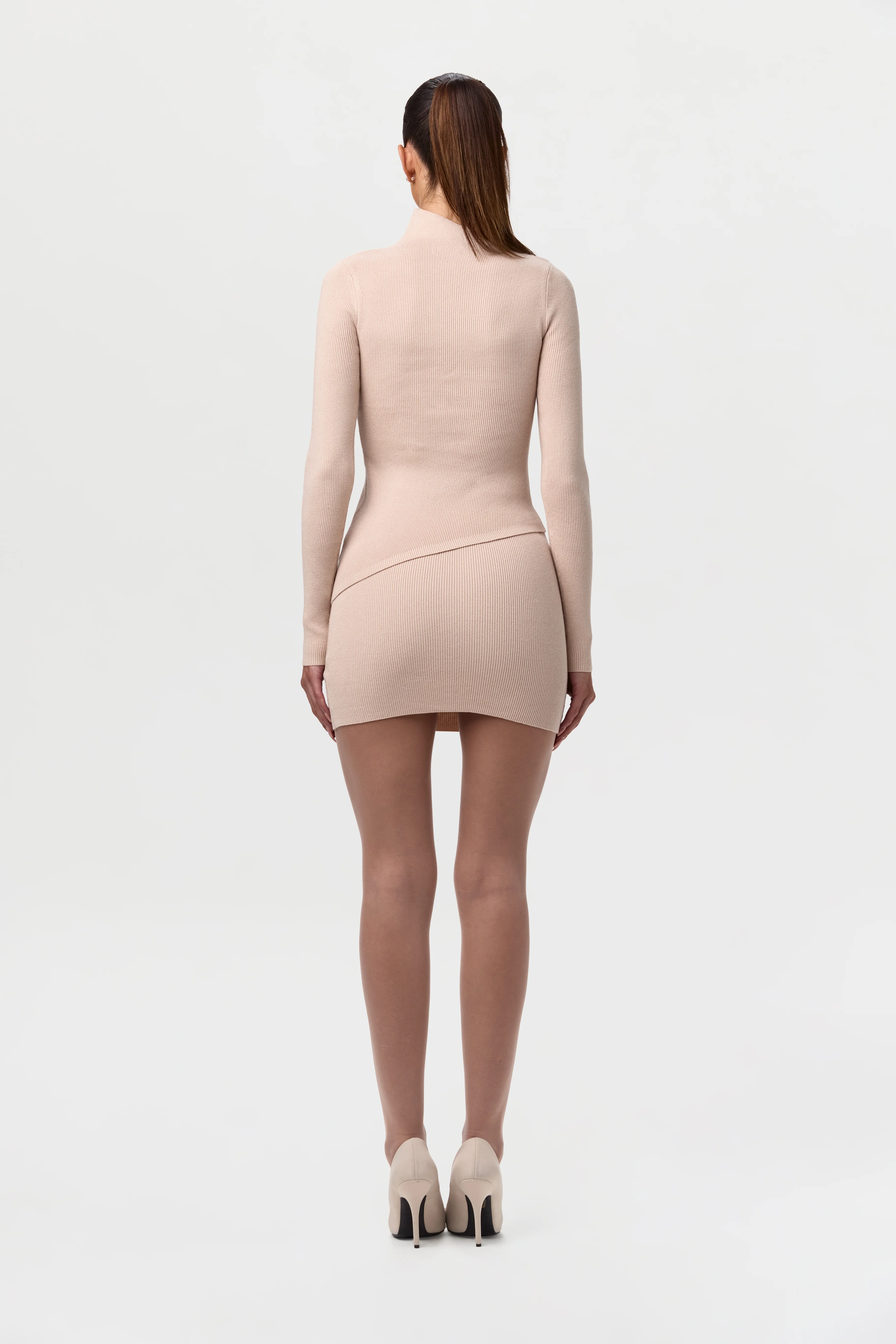 Ribbed-Knit Mini Skirt - Image 10