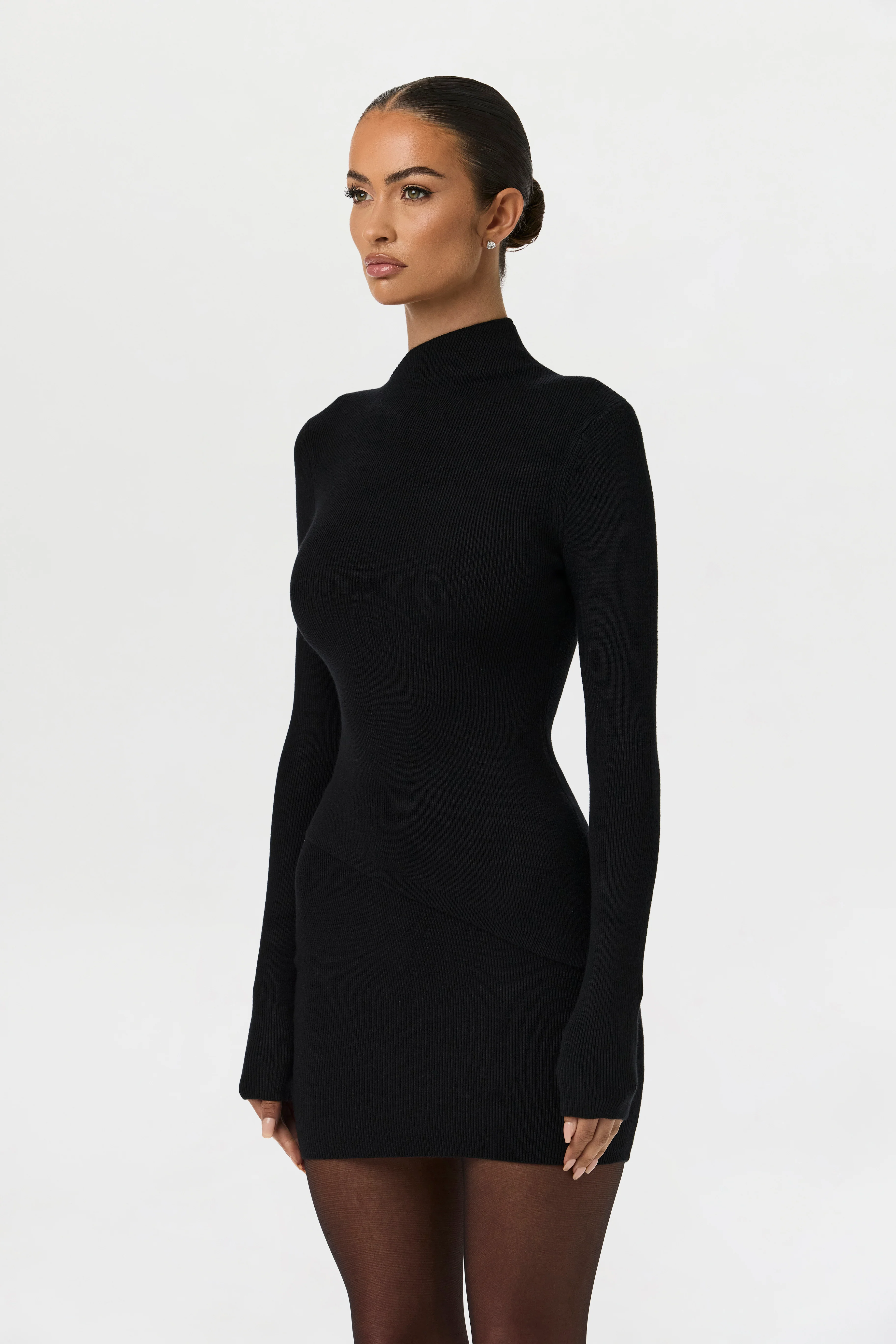 Ribbed-Knit Mini Skirt - Image 11