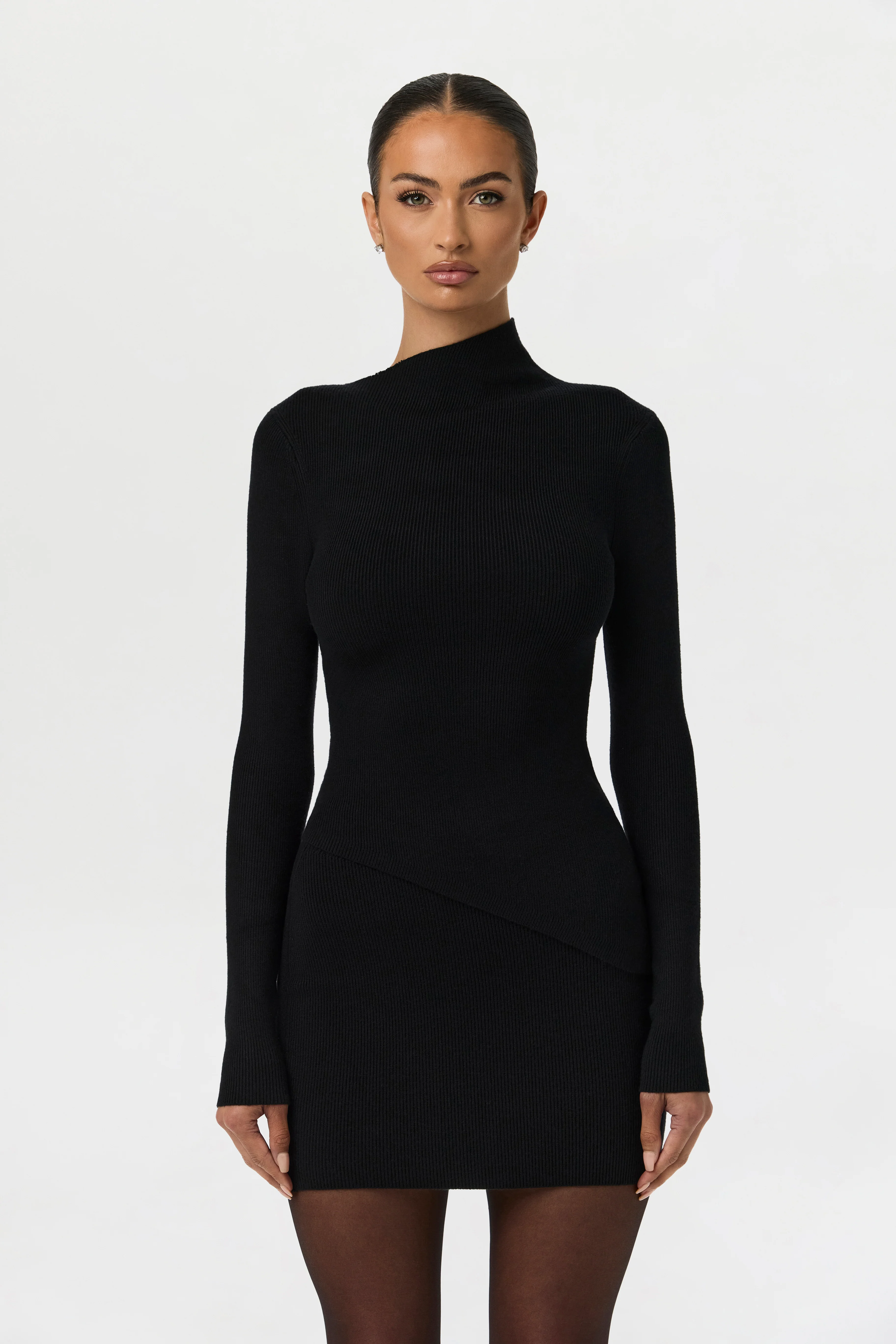 Ribbed-Knit Mini Skirt - Image 12