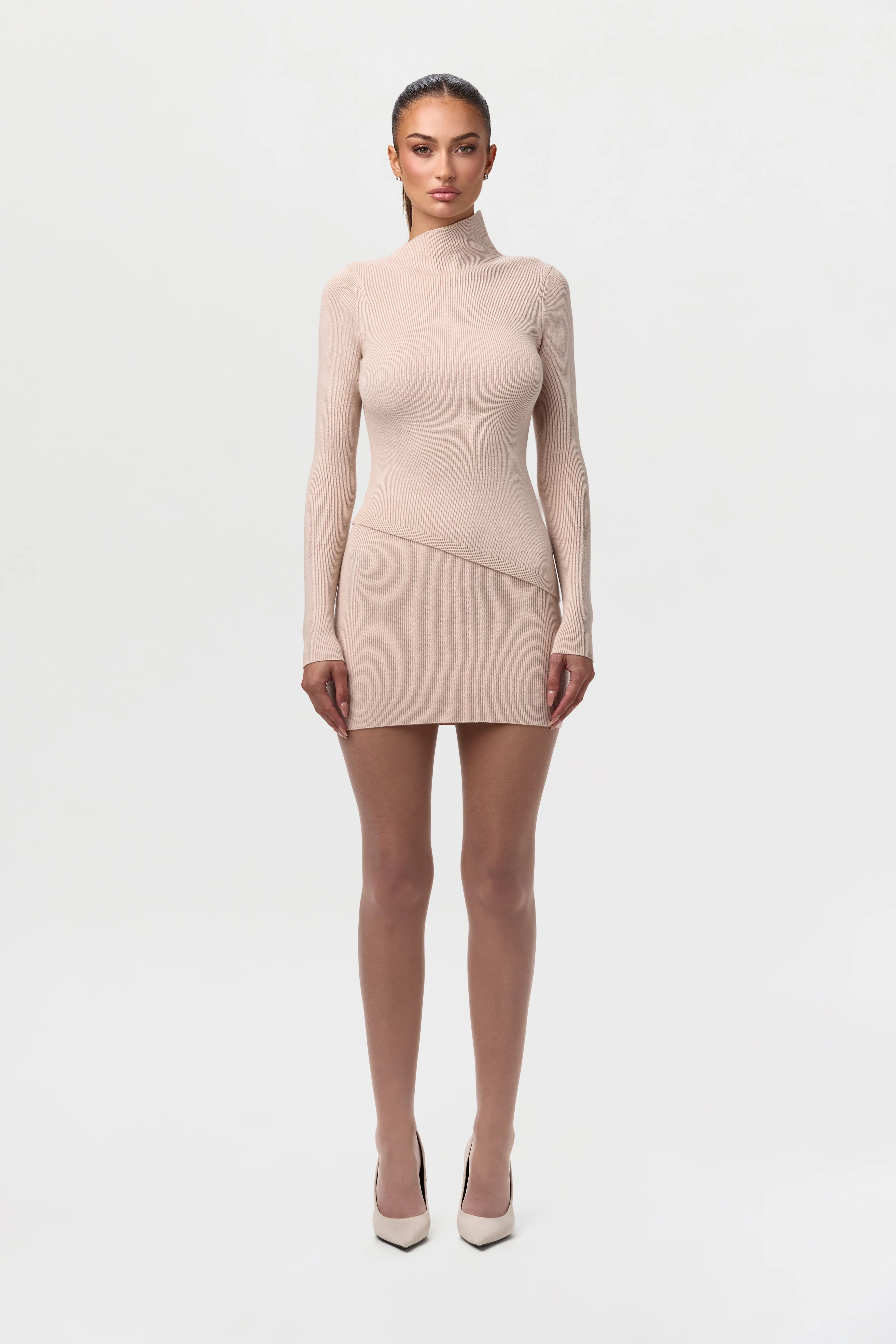 Ribbed-Knit Mini Skirt - Image 5