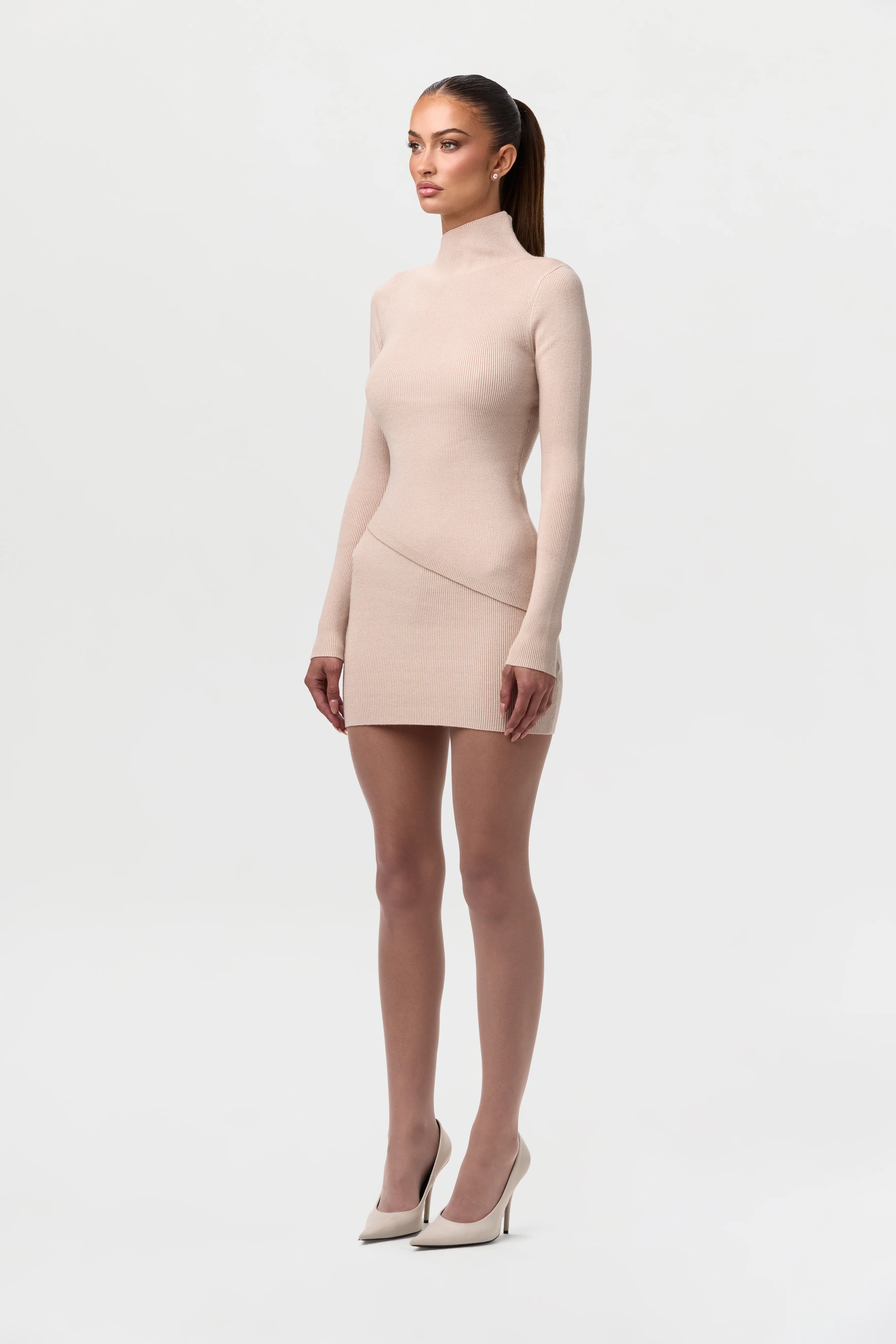 Ribbed-Knit Mini Skirt - Image 9