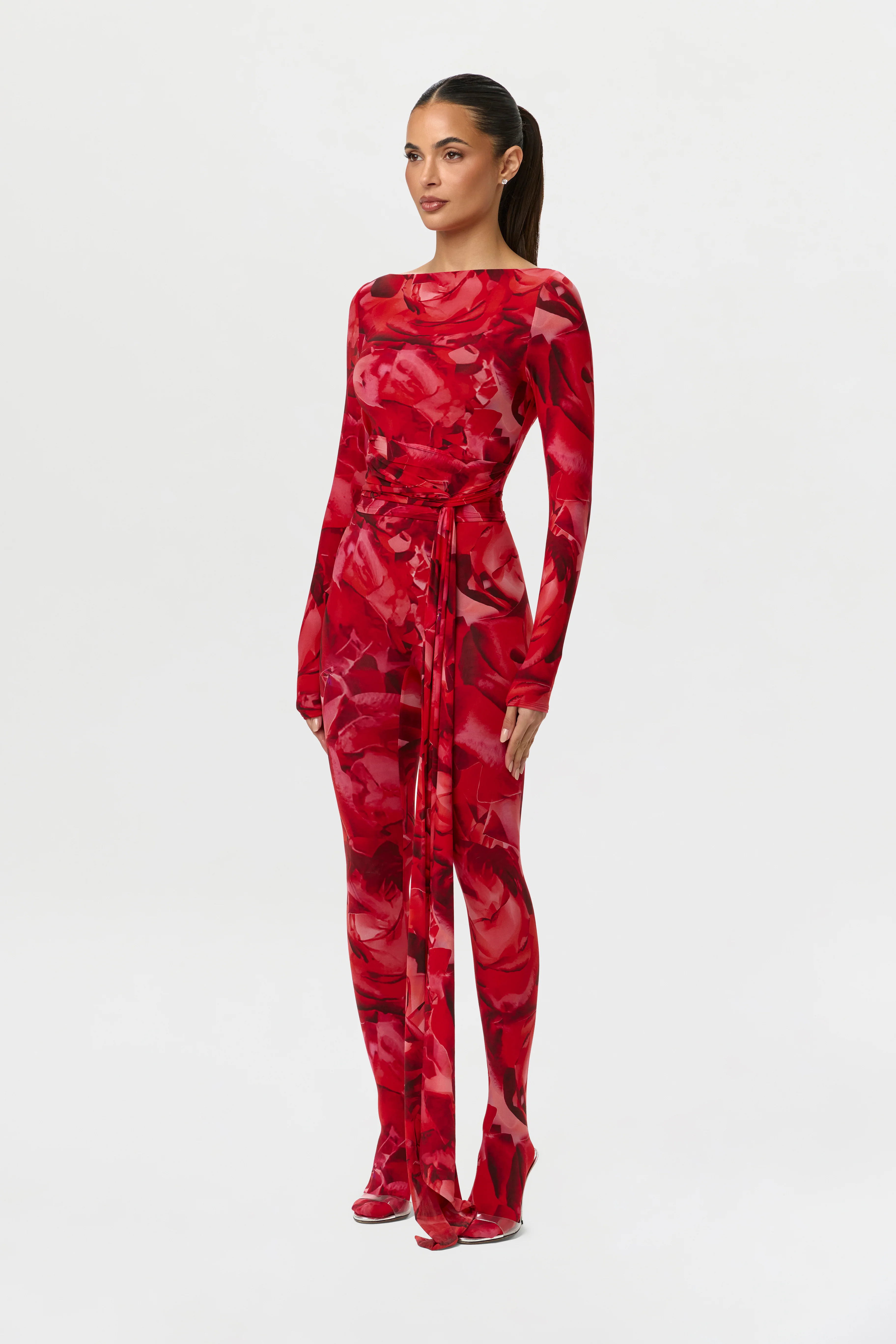 Bare Body Print Closed Toe Leggings - Image 3