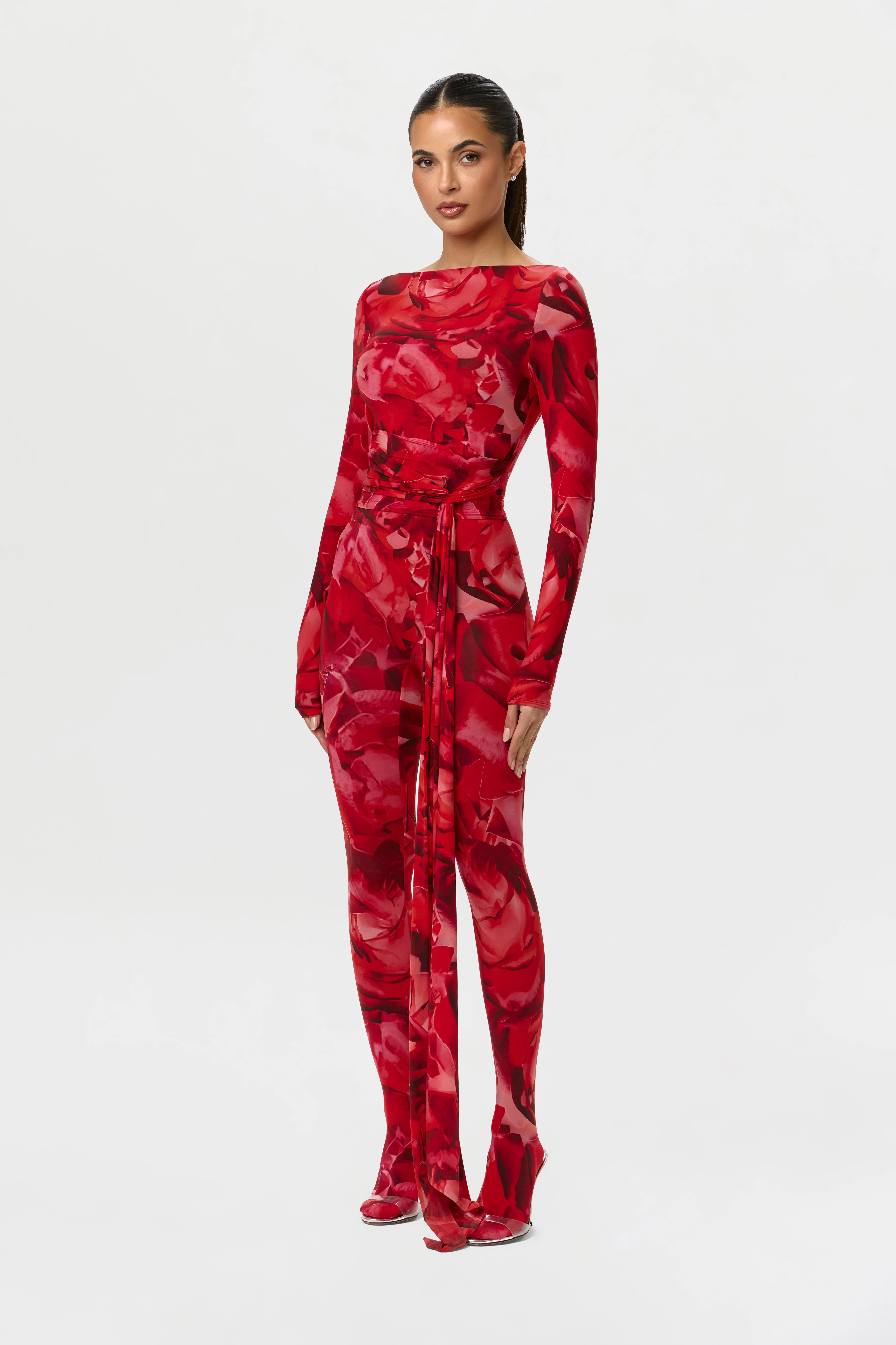 Bare Body Print Closed Toe Leggings Petite - Image 4