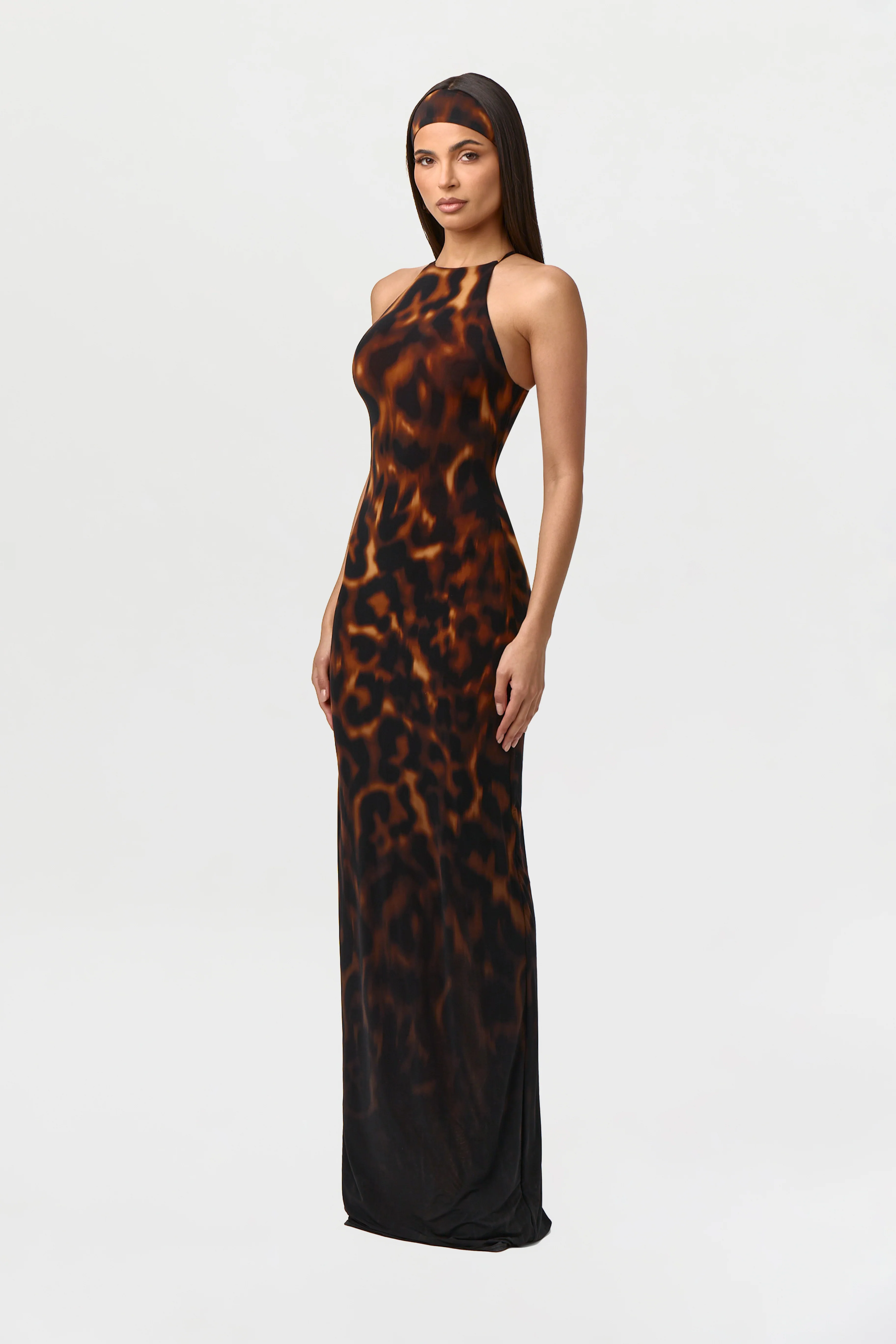 Bare Body Tortoise Maxi Dress - Image 3