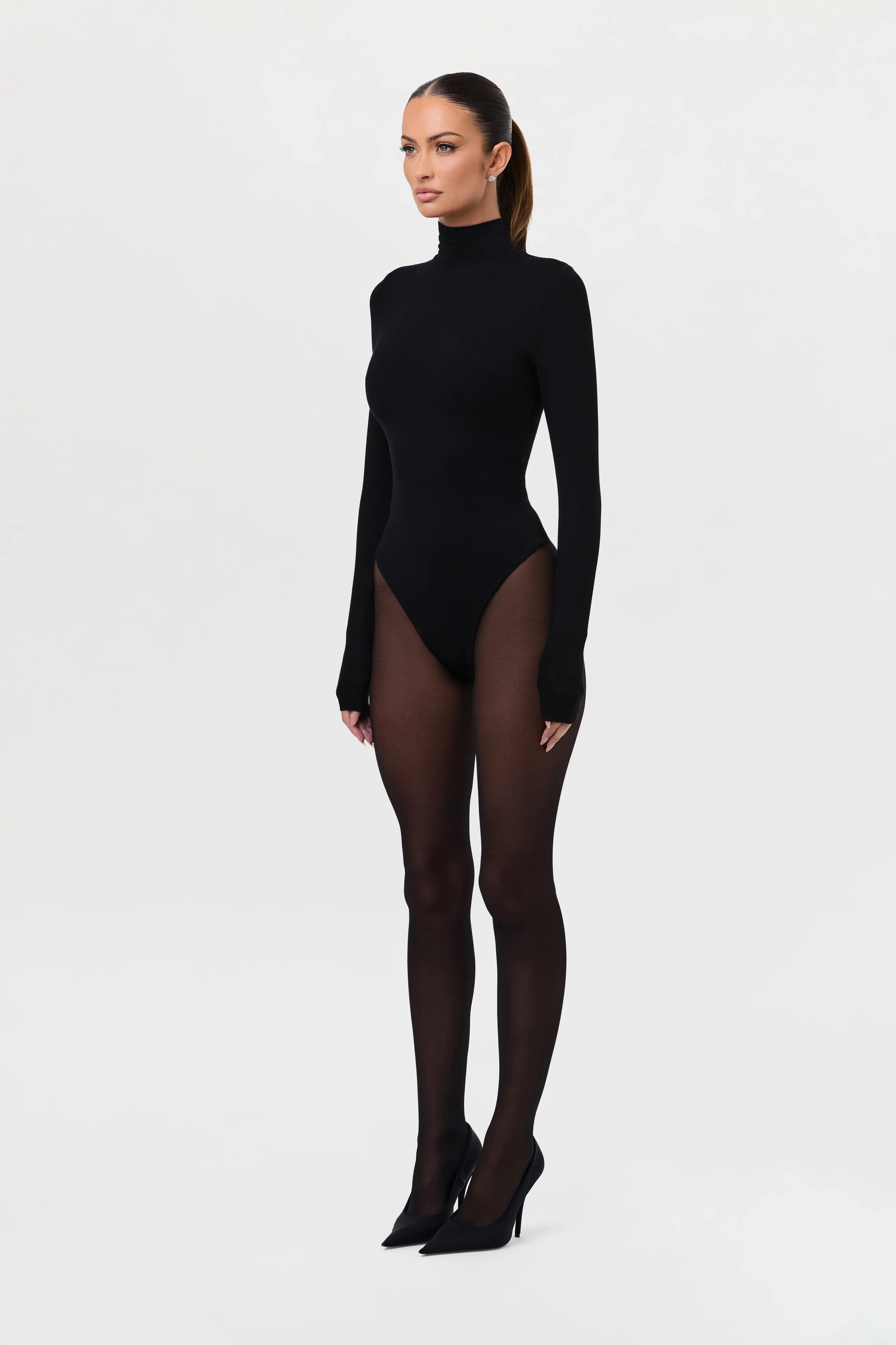 Butter Turtleneck Contour Bodysuit - Image 33