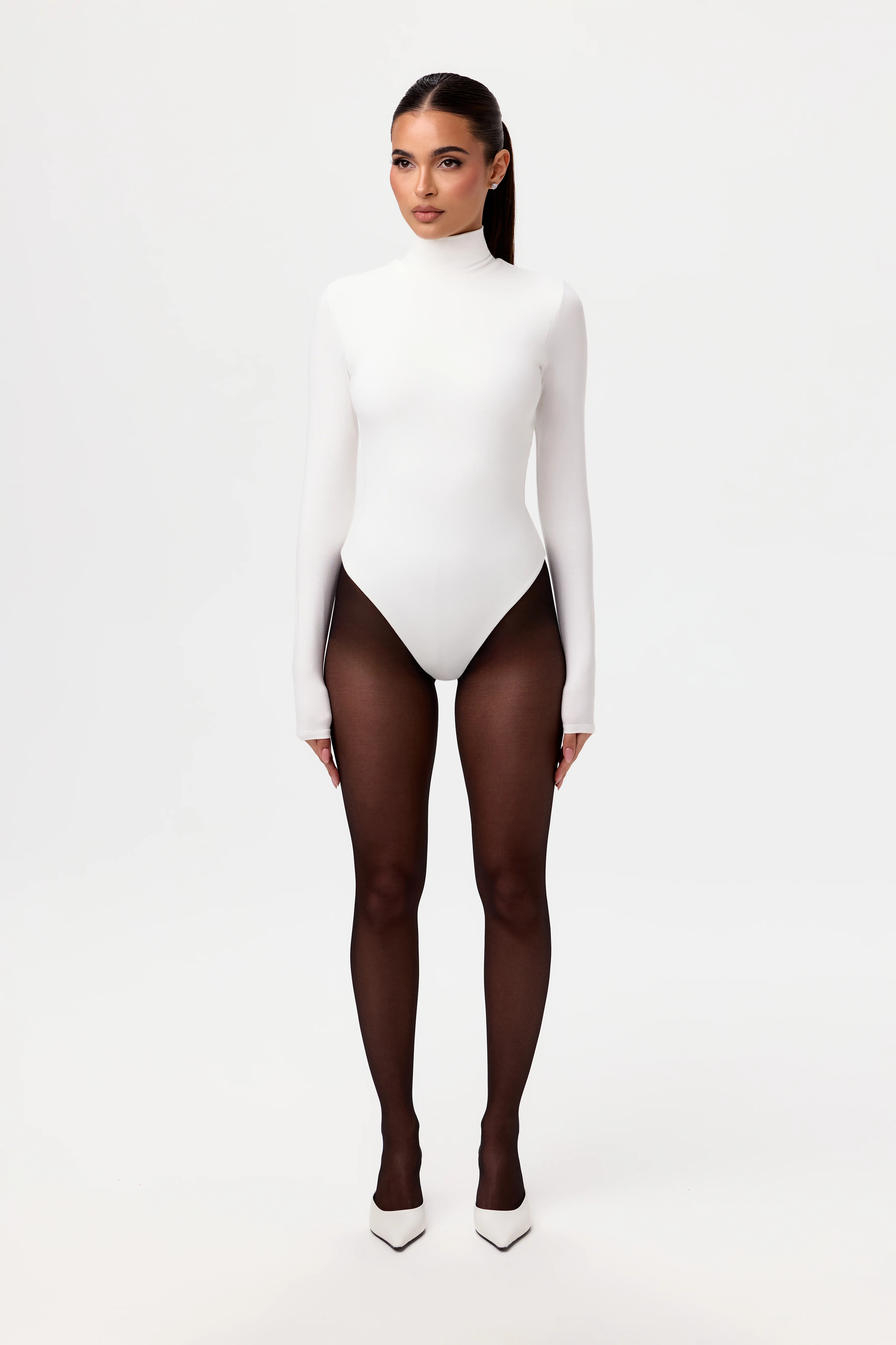 Butter Turtleneck Contour Bodysuit - Image 41