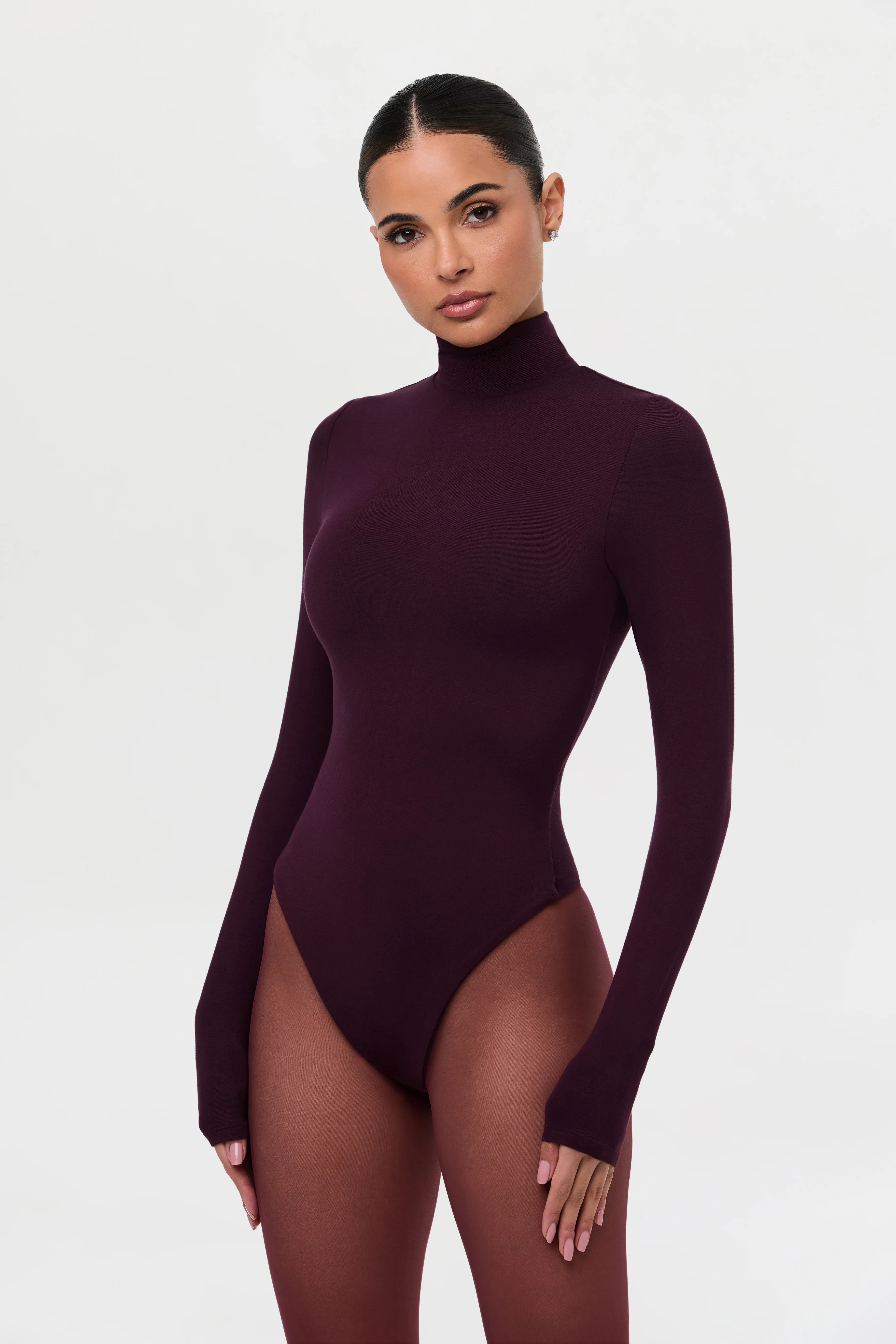 Butter Turtleneck Contour Bodysuit - Image 48