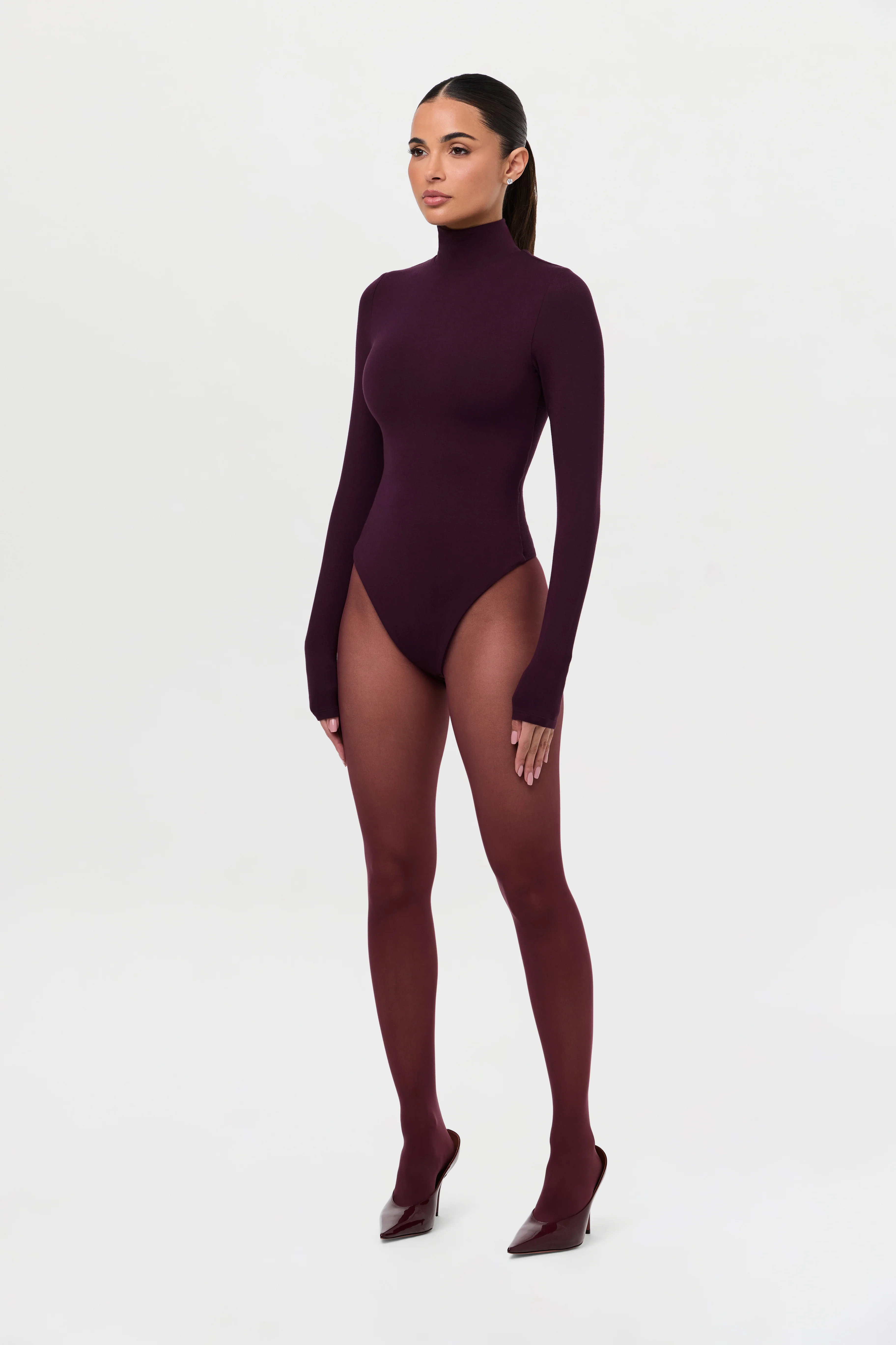 Butter Turtleneck Contour Bodysuit - Image 51
