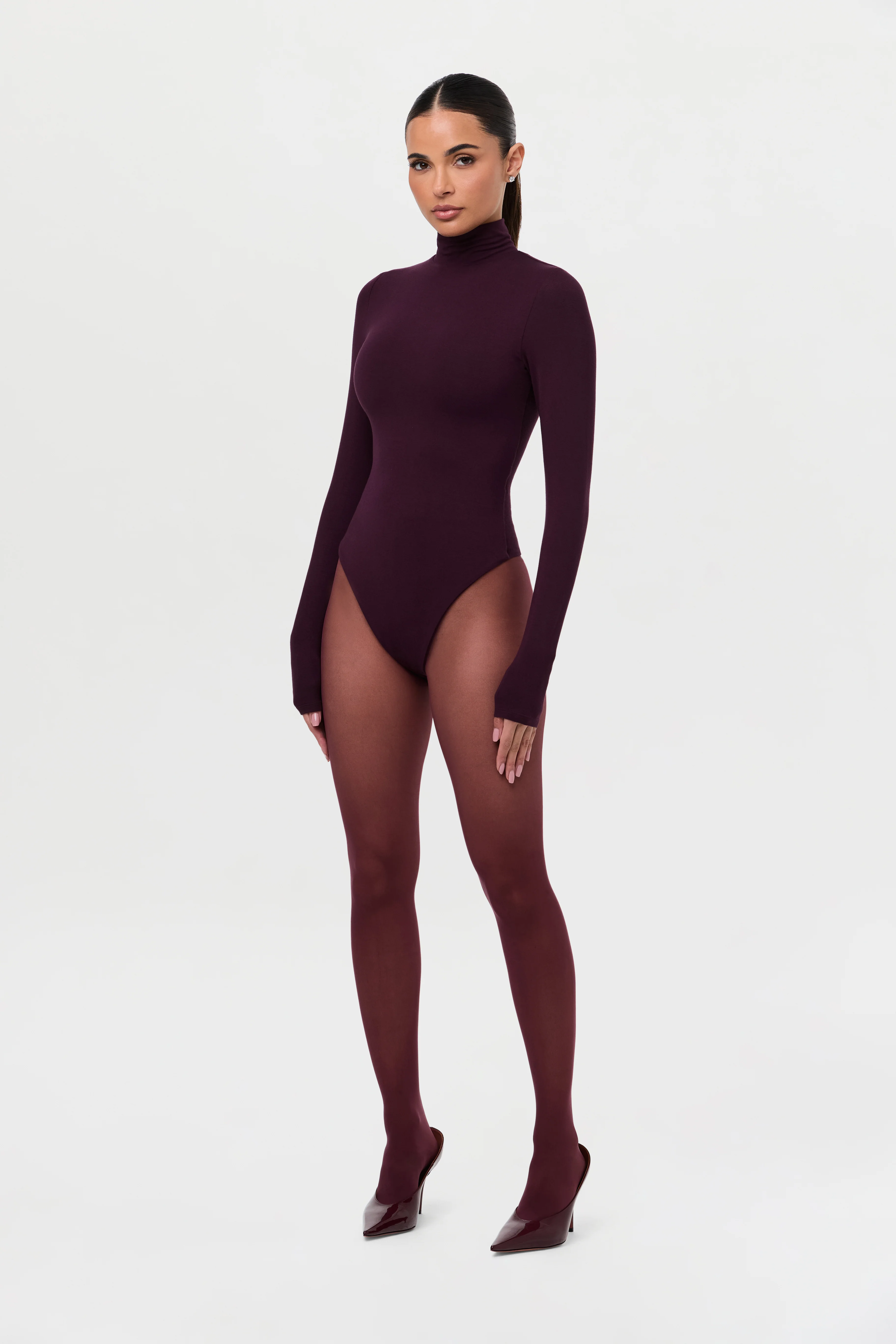 Butter Turtleneck Contour Bodysuit - Image 55