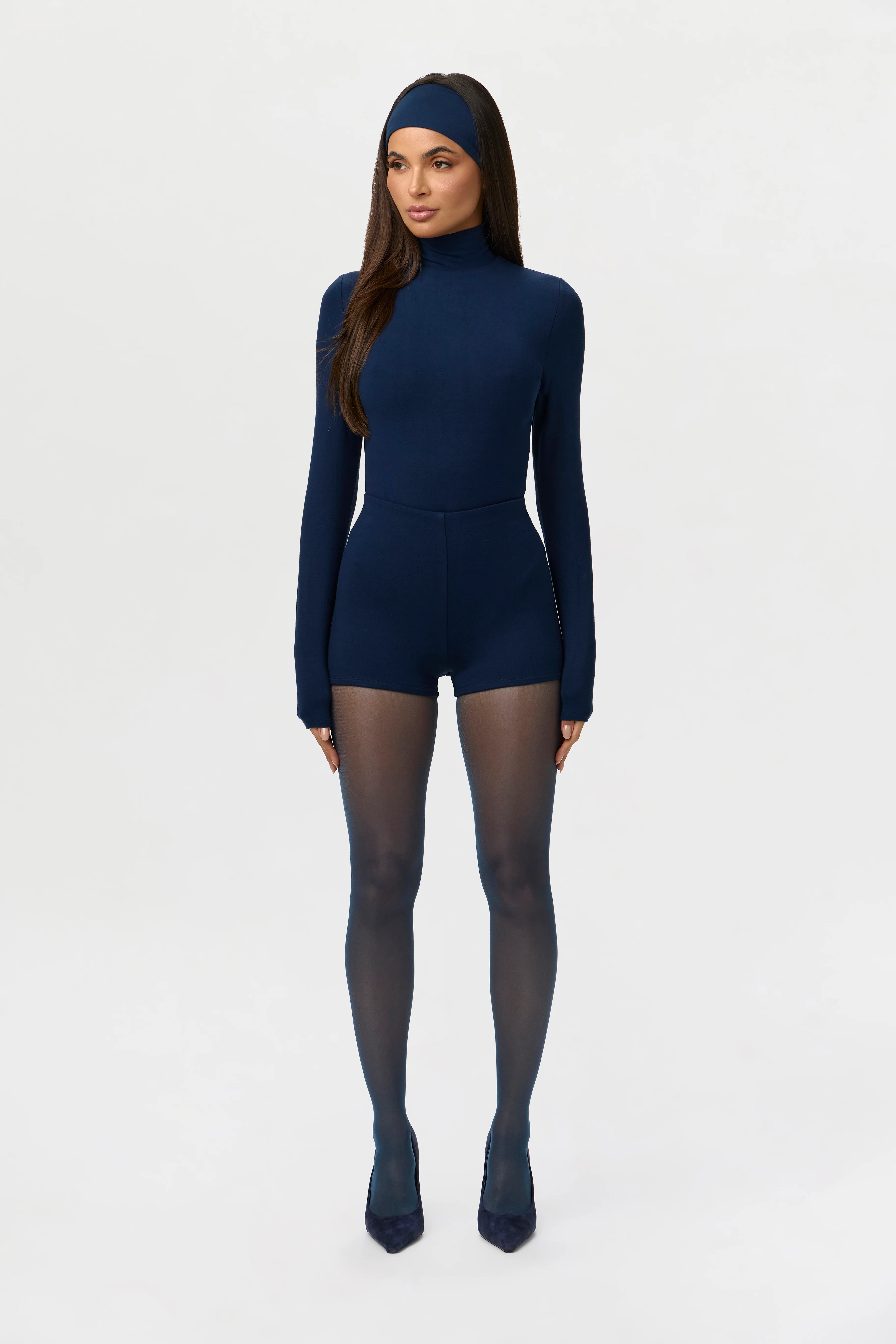 Butter Turtleneck Contour Bodysuit - Image 9