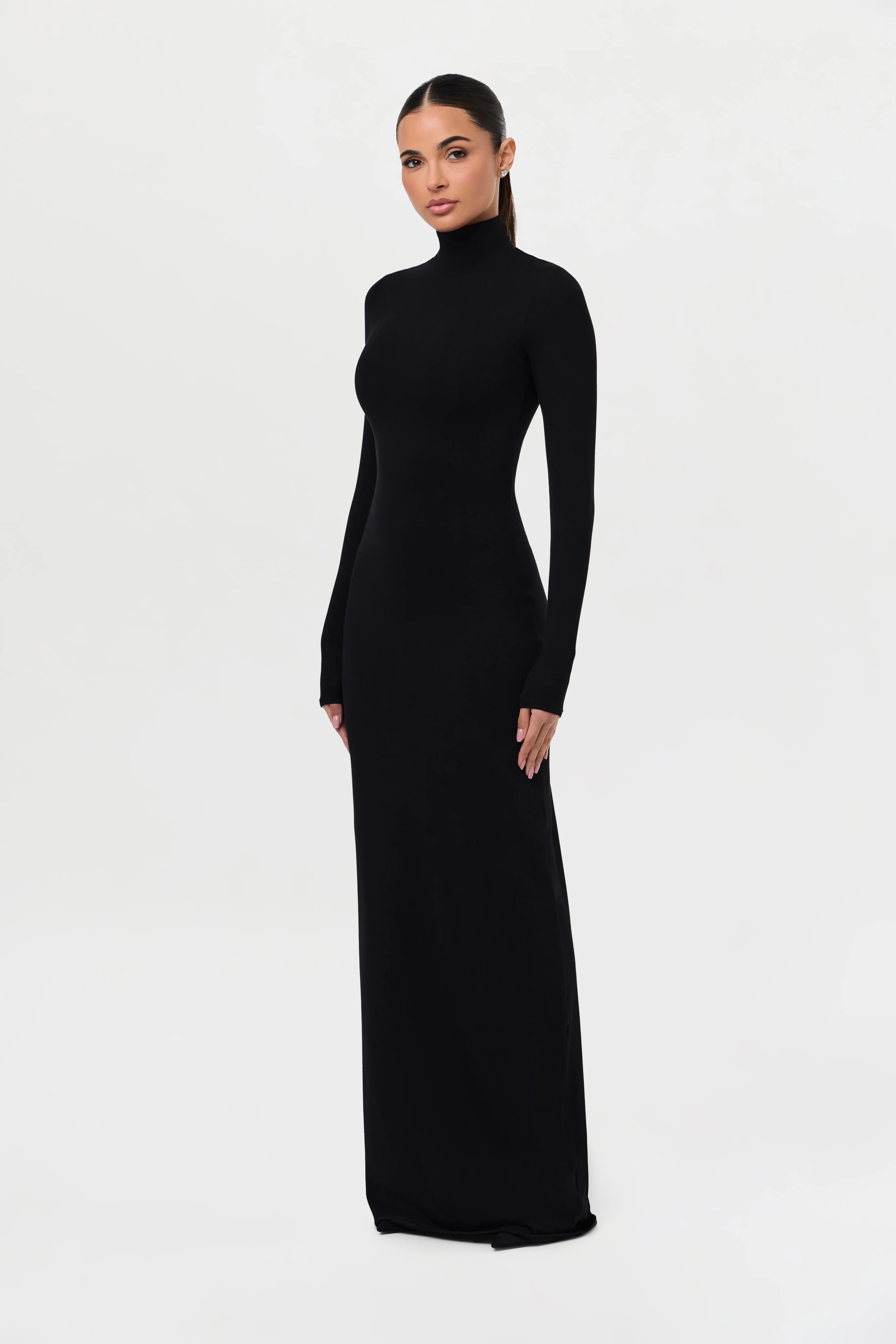Butter Turtleneck Maxi Dress - Image 10