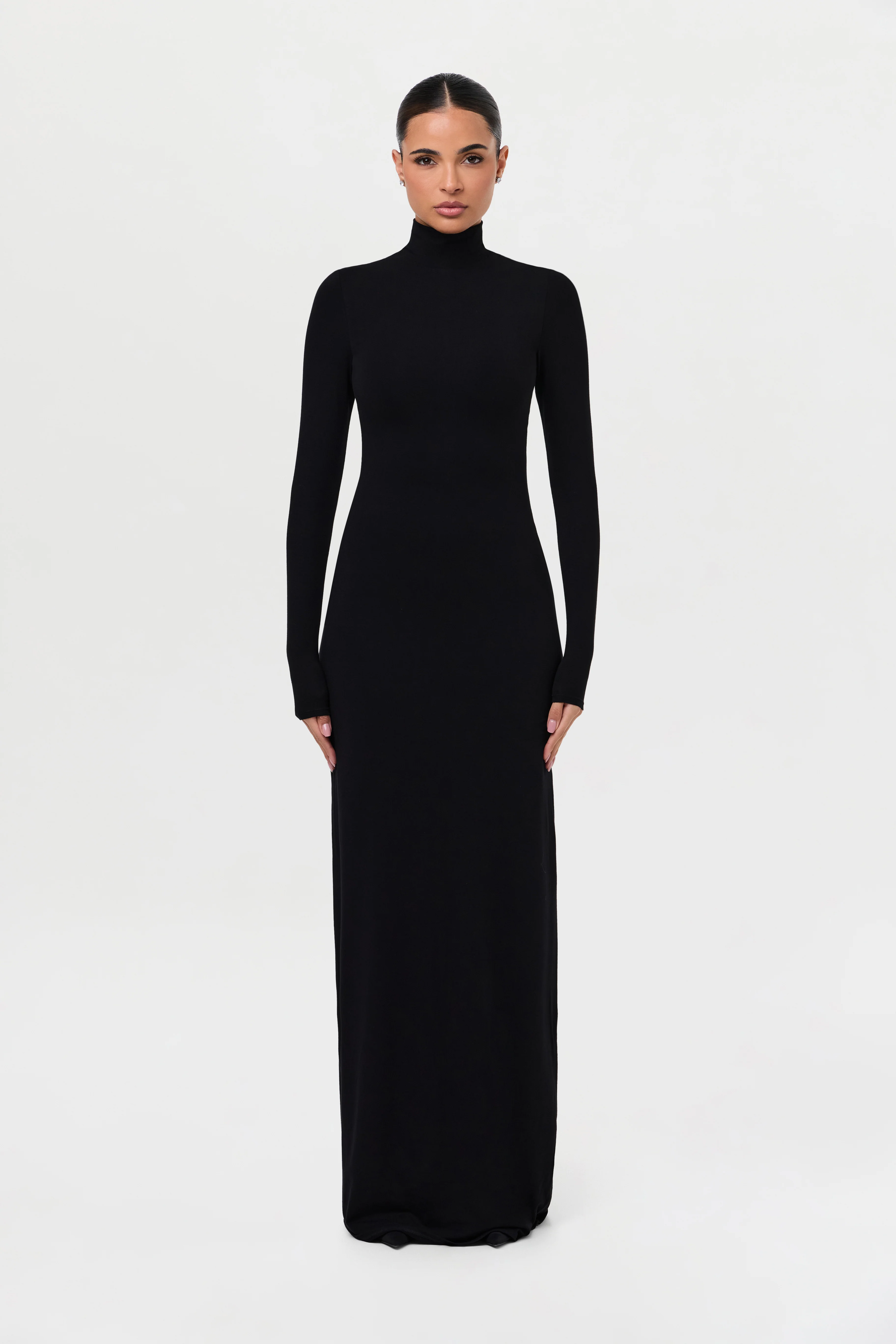 Butter Turtleneck Maxi Dress - Image 11