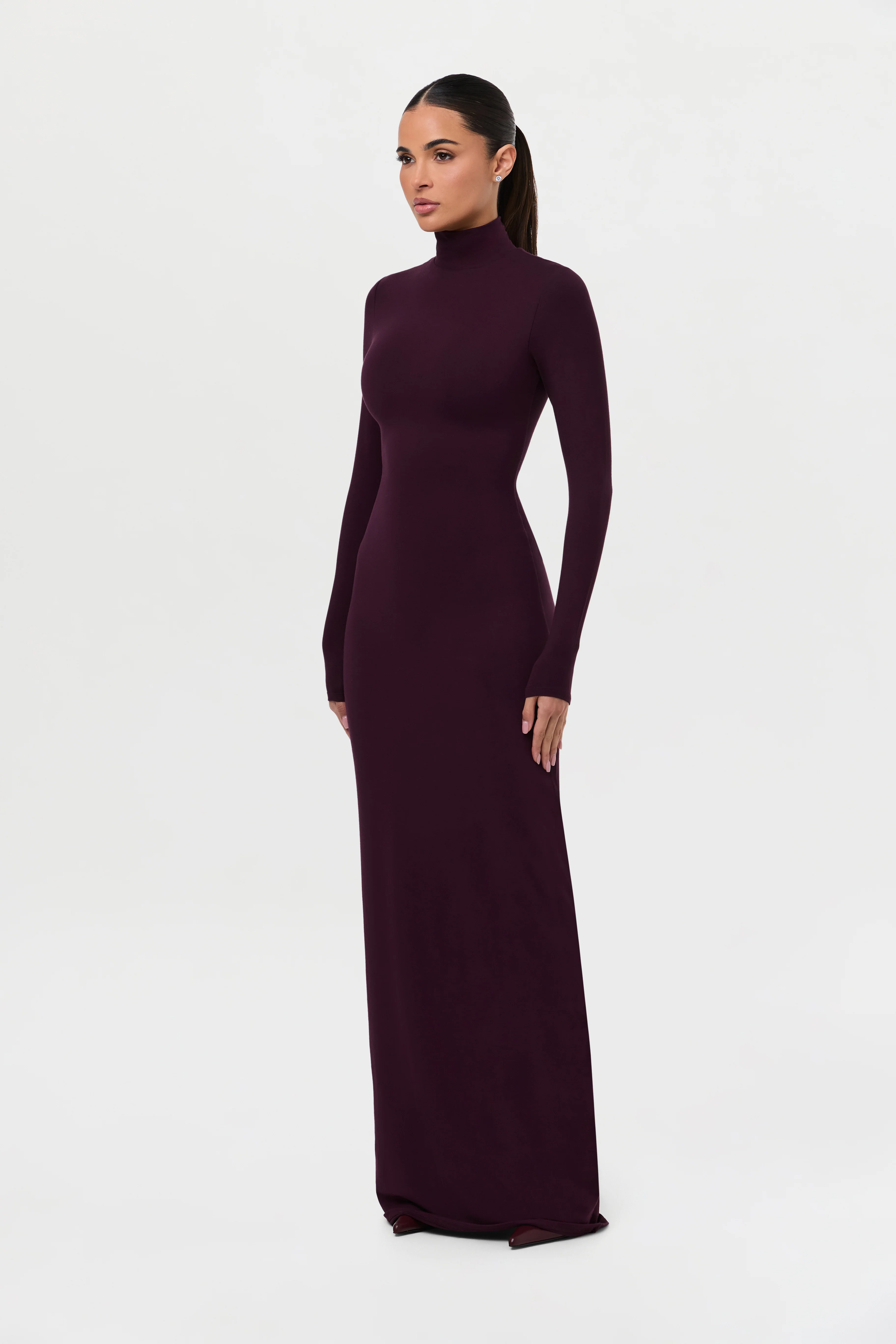 Butter Turtleneck Maxi Dress - Image 13