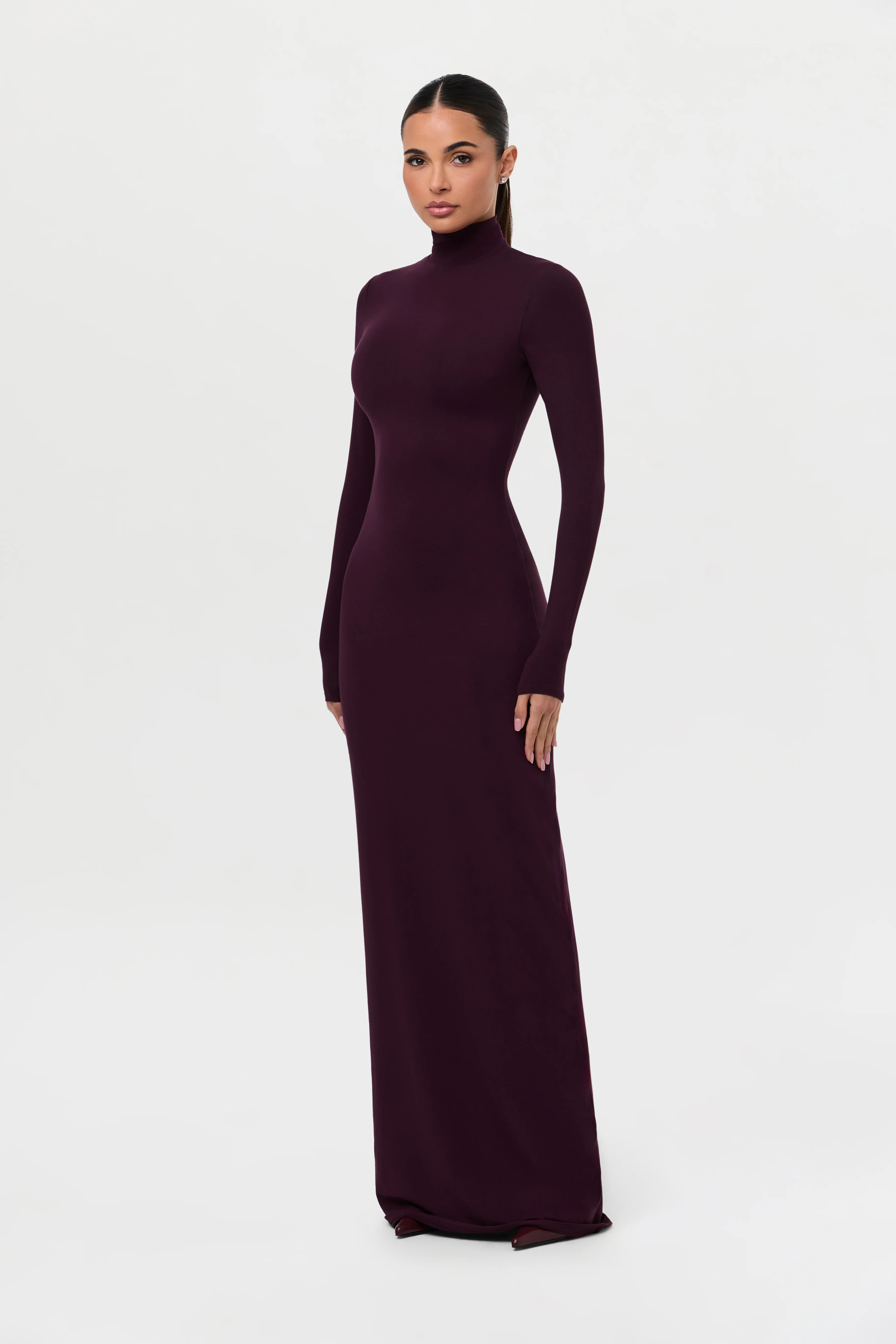 Butter Turtleneck Maxi Dress - Image 14