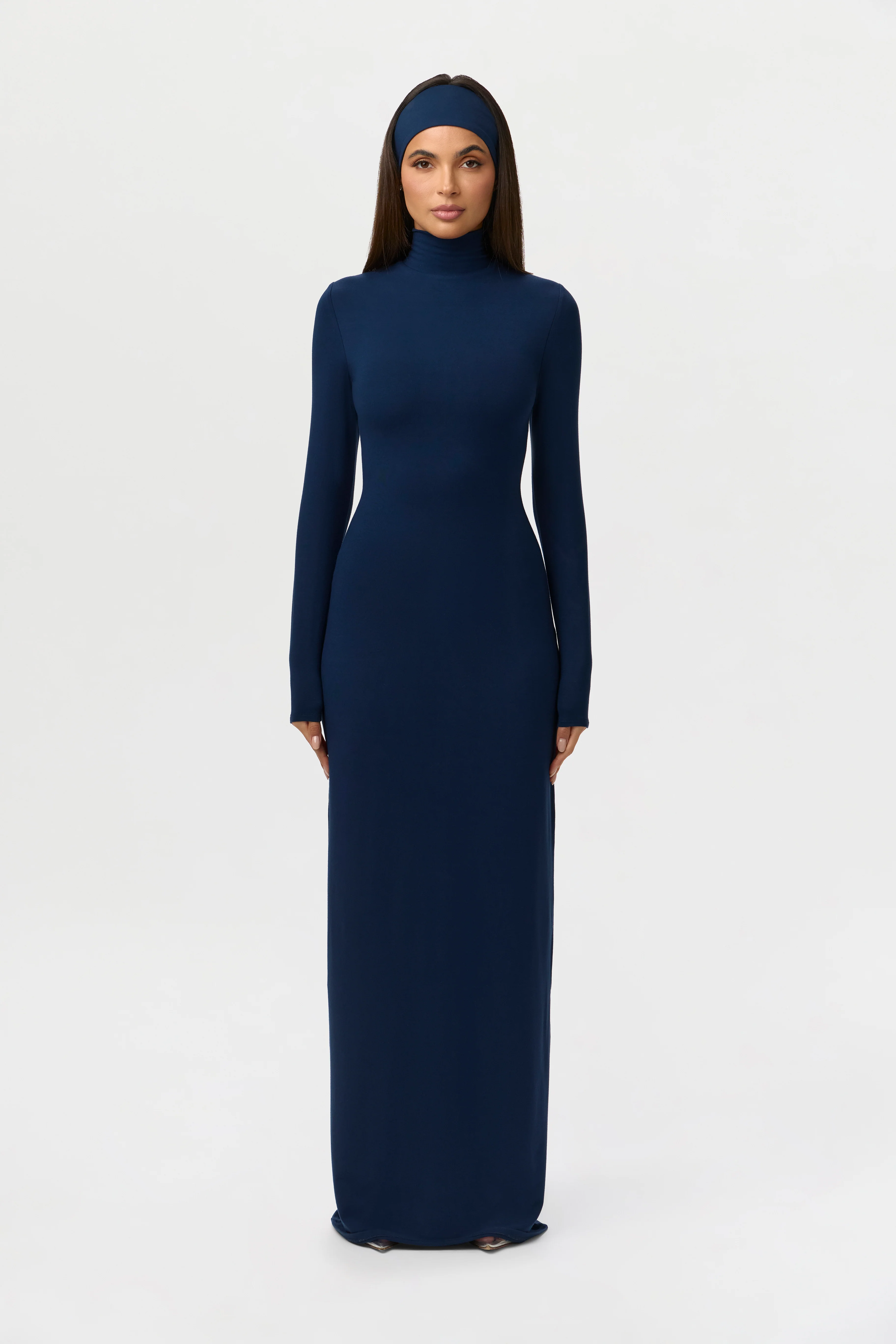 Butter Turtleneck Maxi Dress - Image 5
