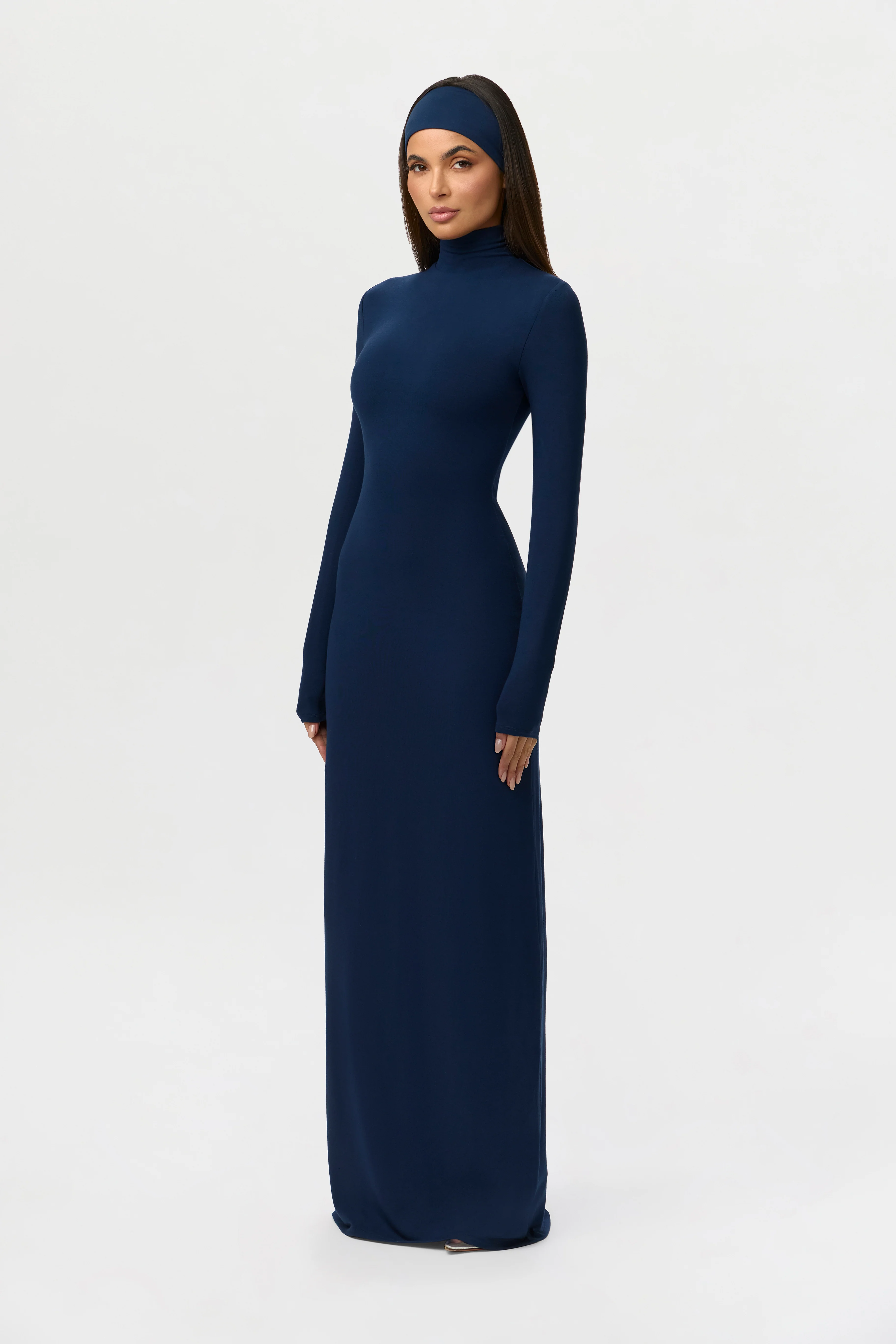 Butter Turtleneck Maxi Dress - Image 6