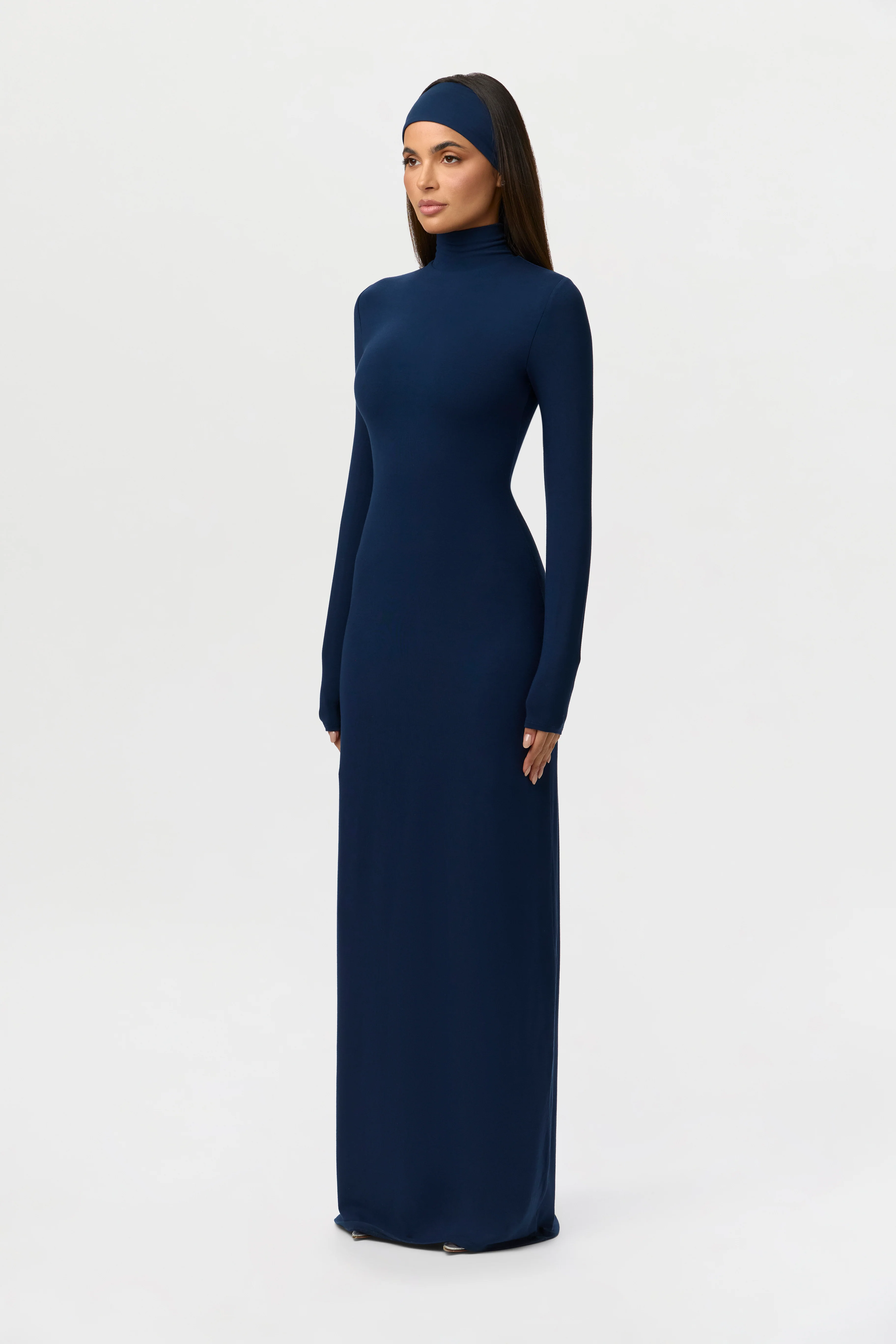 Butter Turtleneck Maxi Dress - Image 7