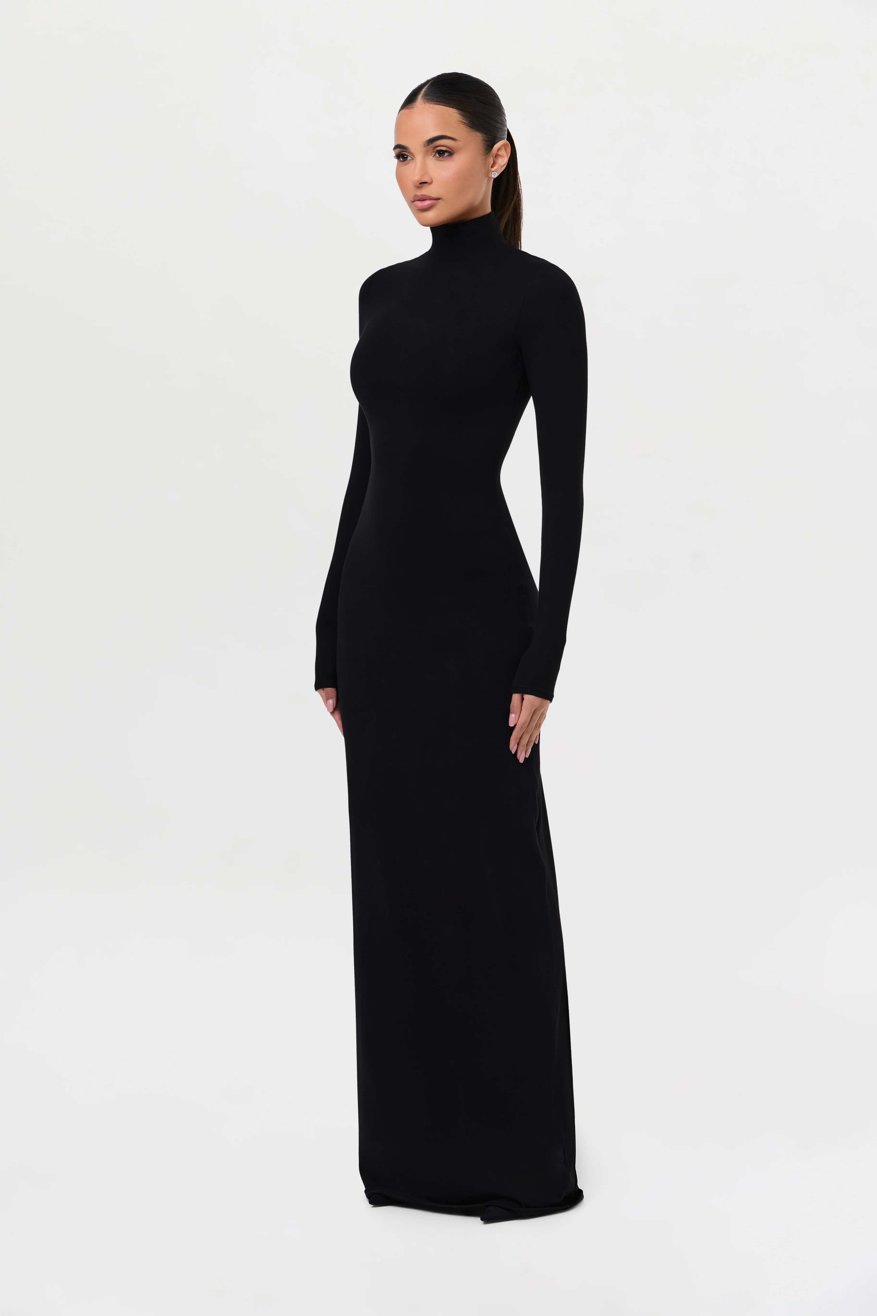 Butter Turtleneck Maxi Dress - Image 9