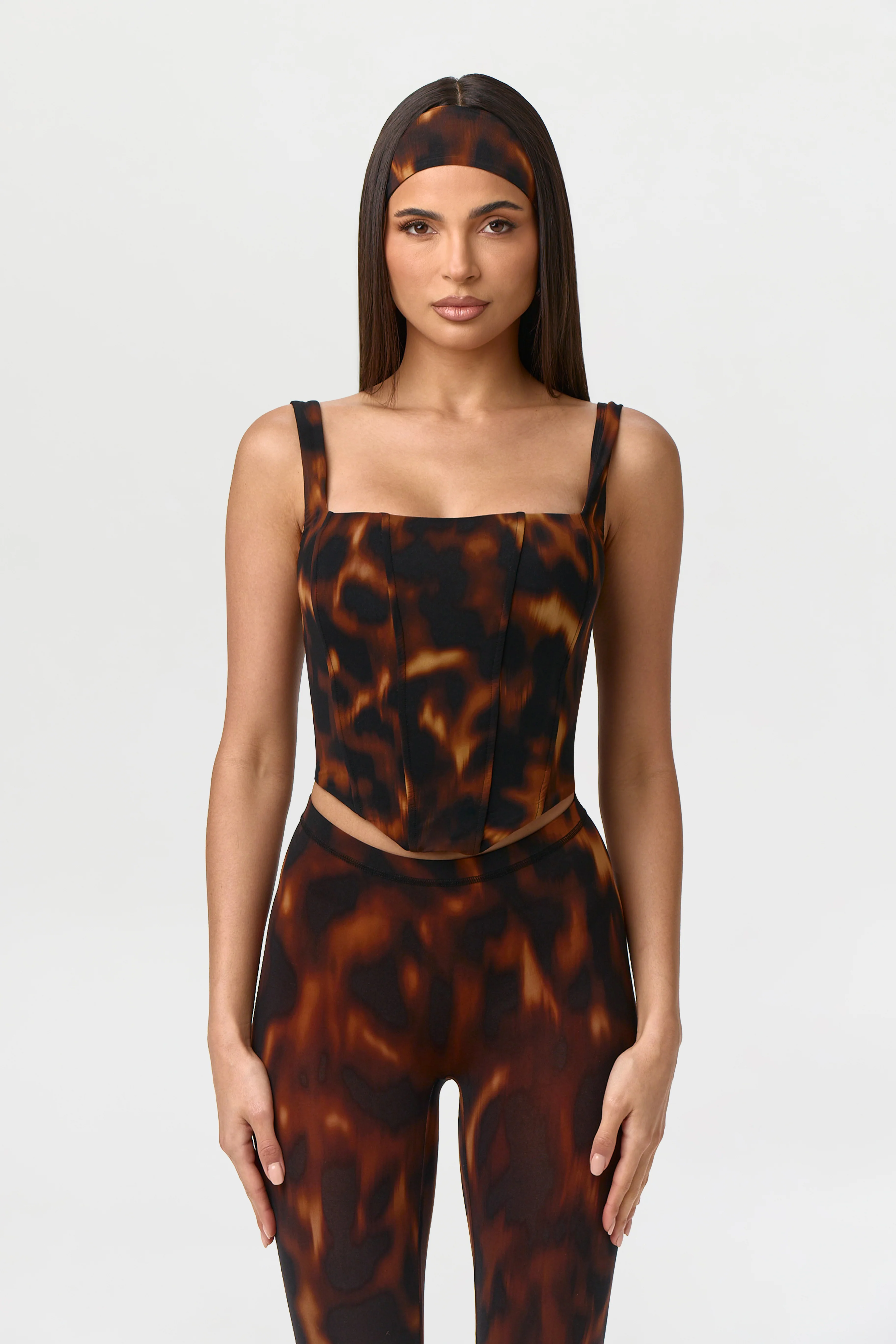 Bare Body Tortoise Corset Top