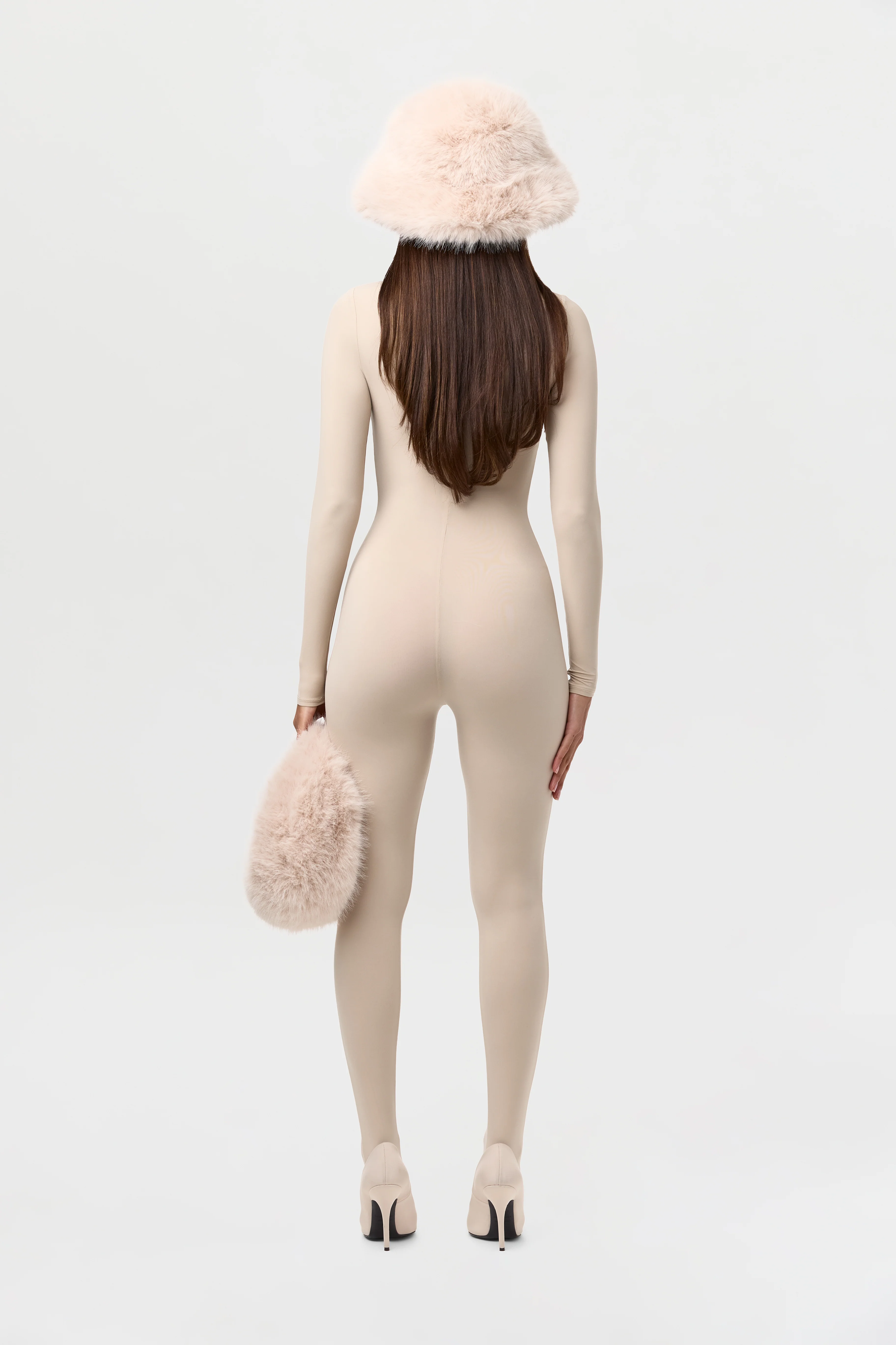 Faux Fur Plush Mini Bag - Image 27