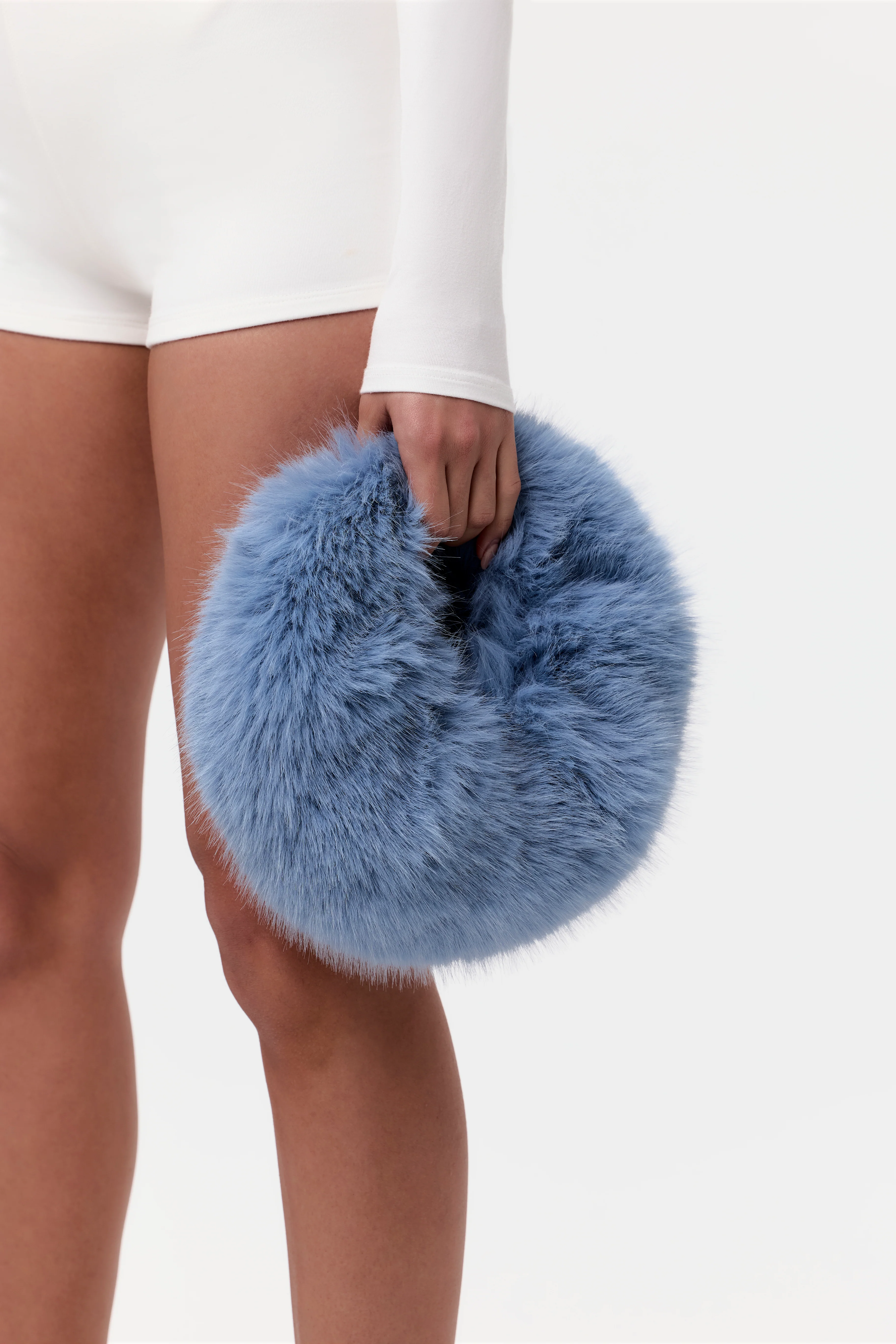 Faux Feather Mini Handbag - Image 17