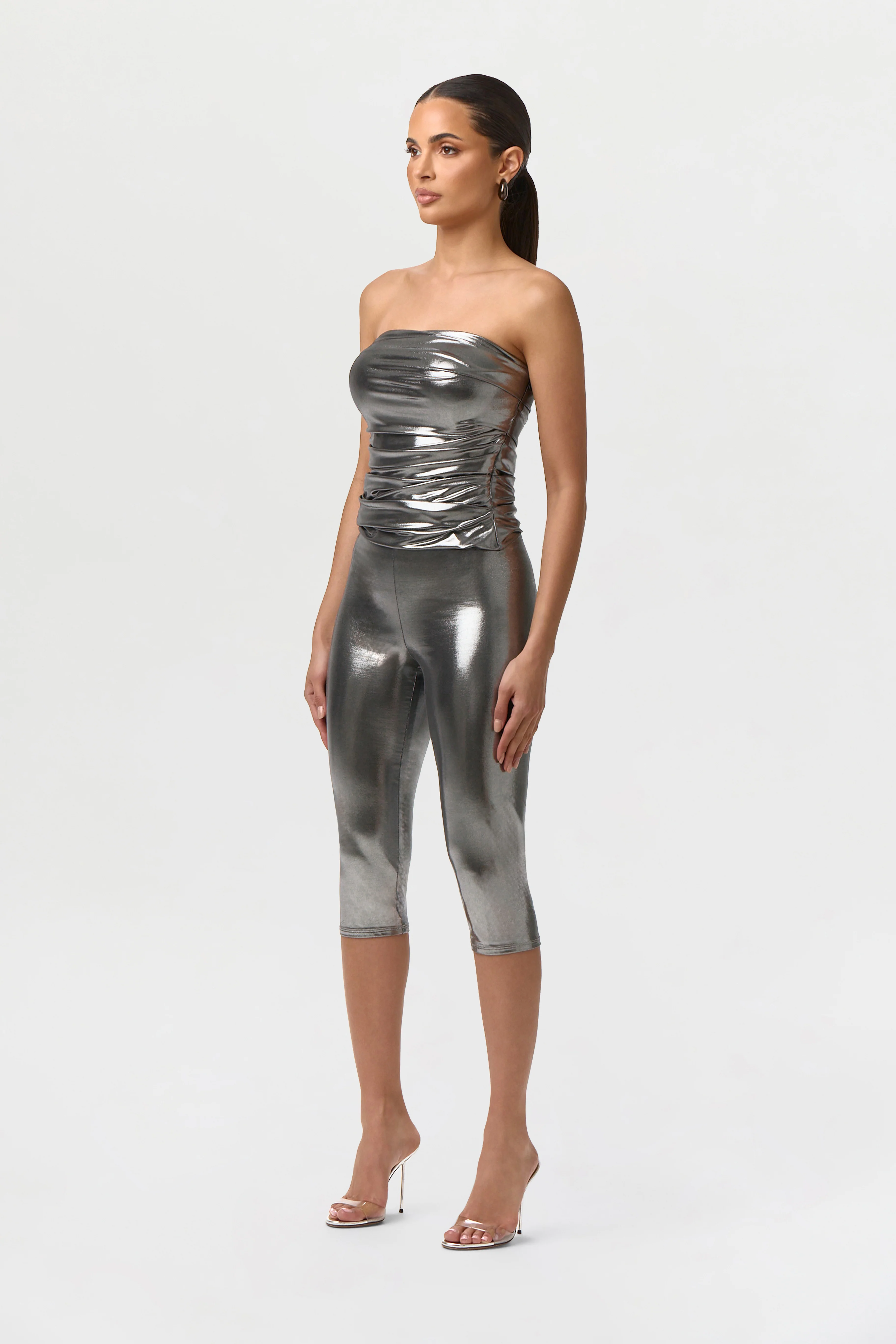 Foil Jersey Tube Top - Image 4