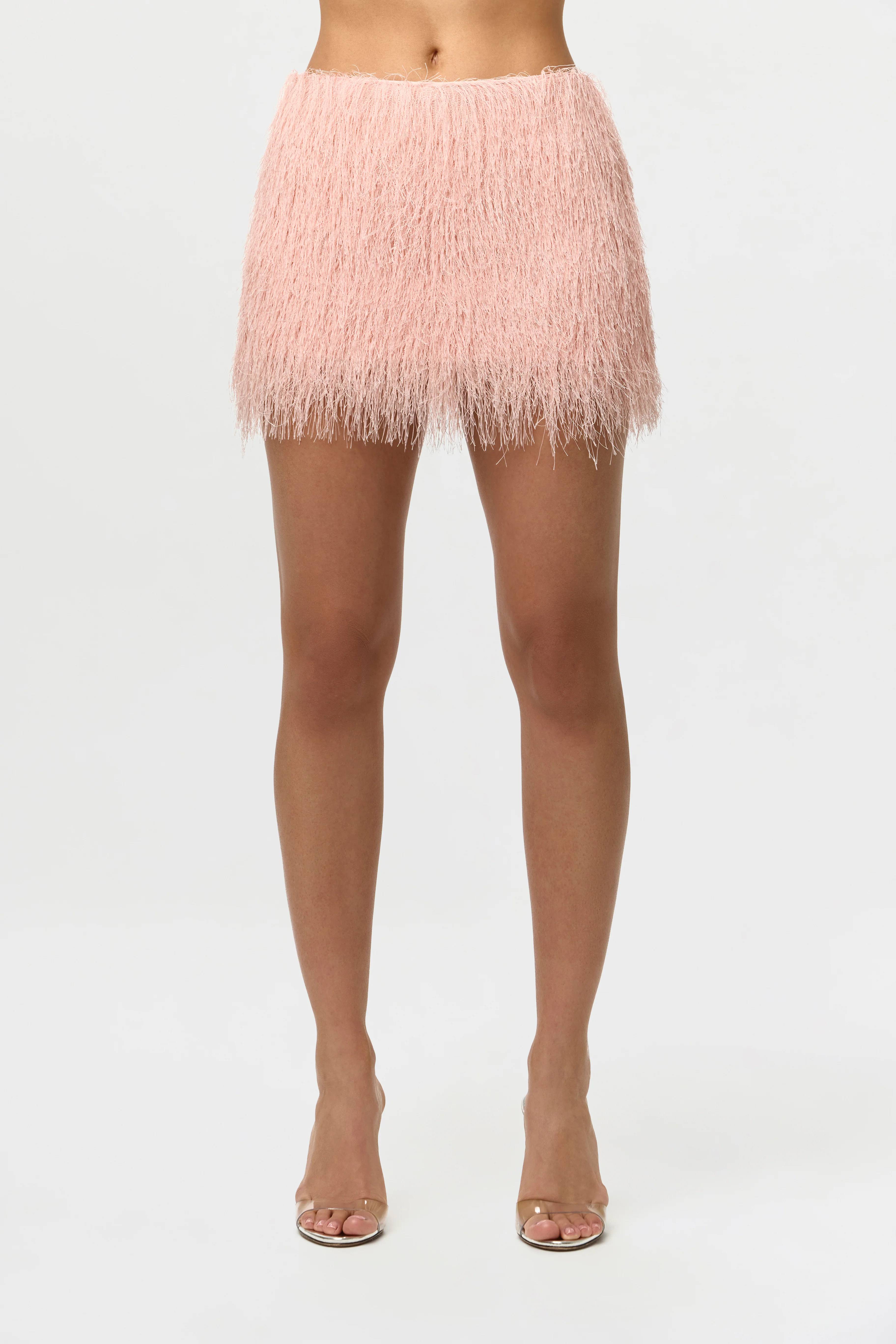 Faux Fringe Mini Skirt - Image 7