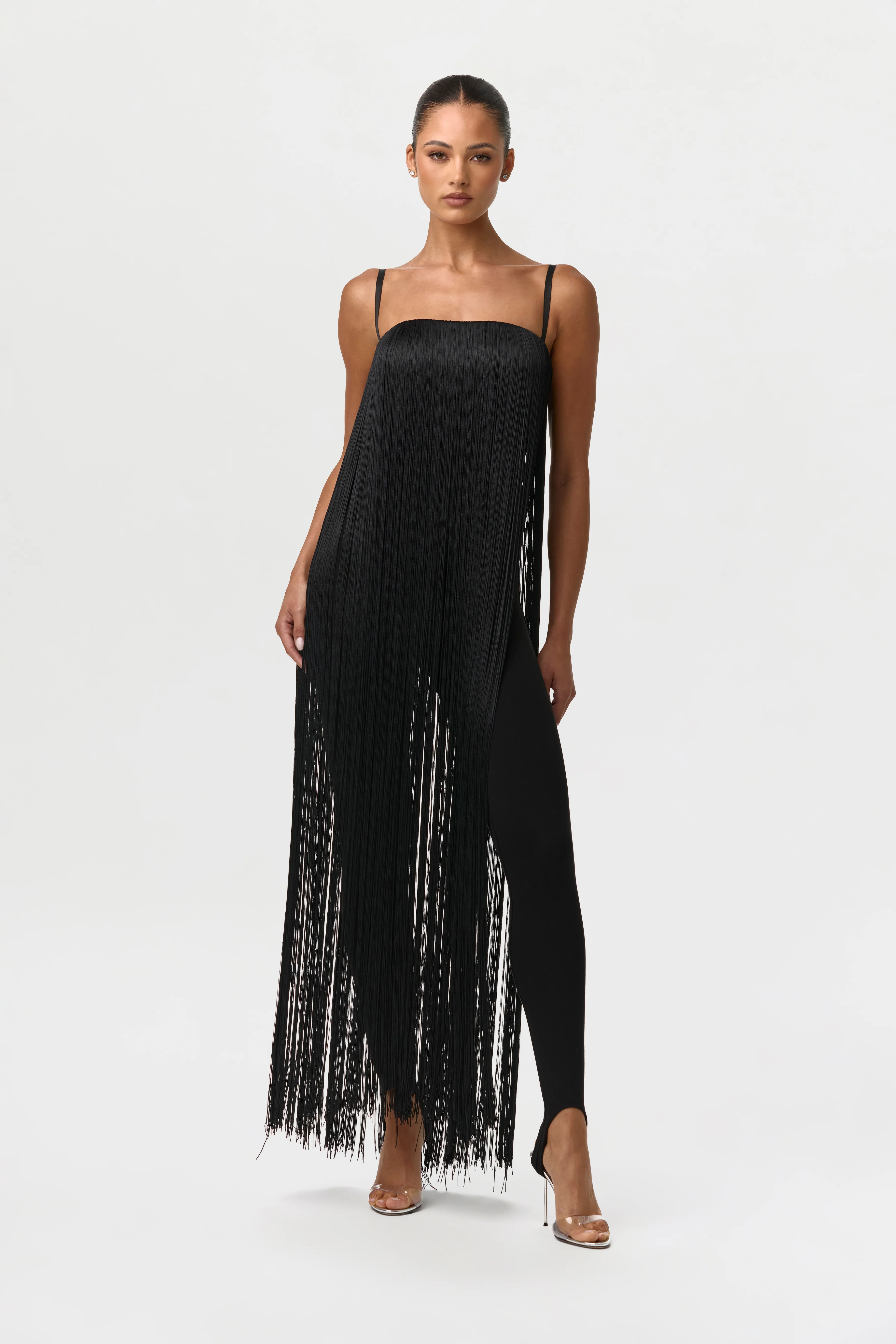 Butter Fringe Stirrup Jumpsuit Petite - Image 9