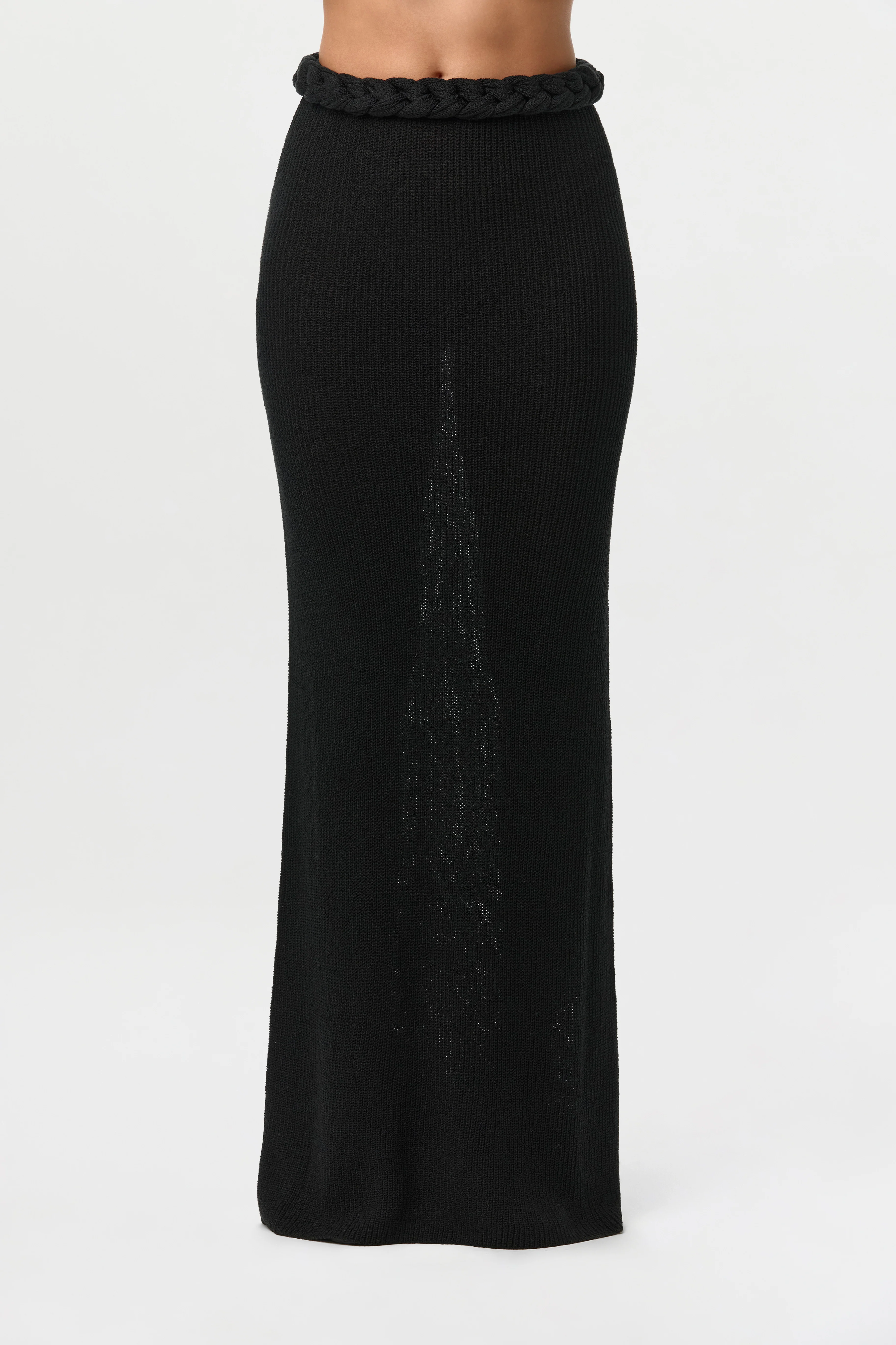 Knit Braid Maxi Skirt - Image 5
