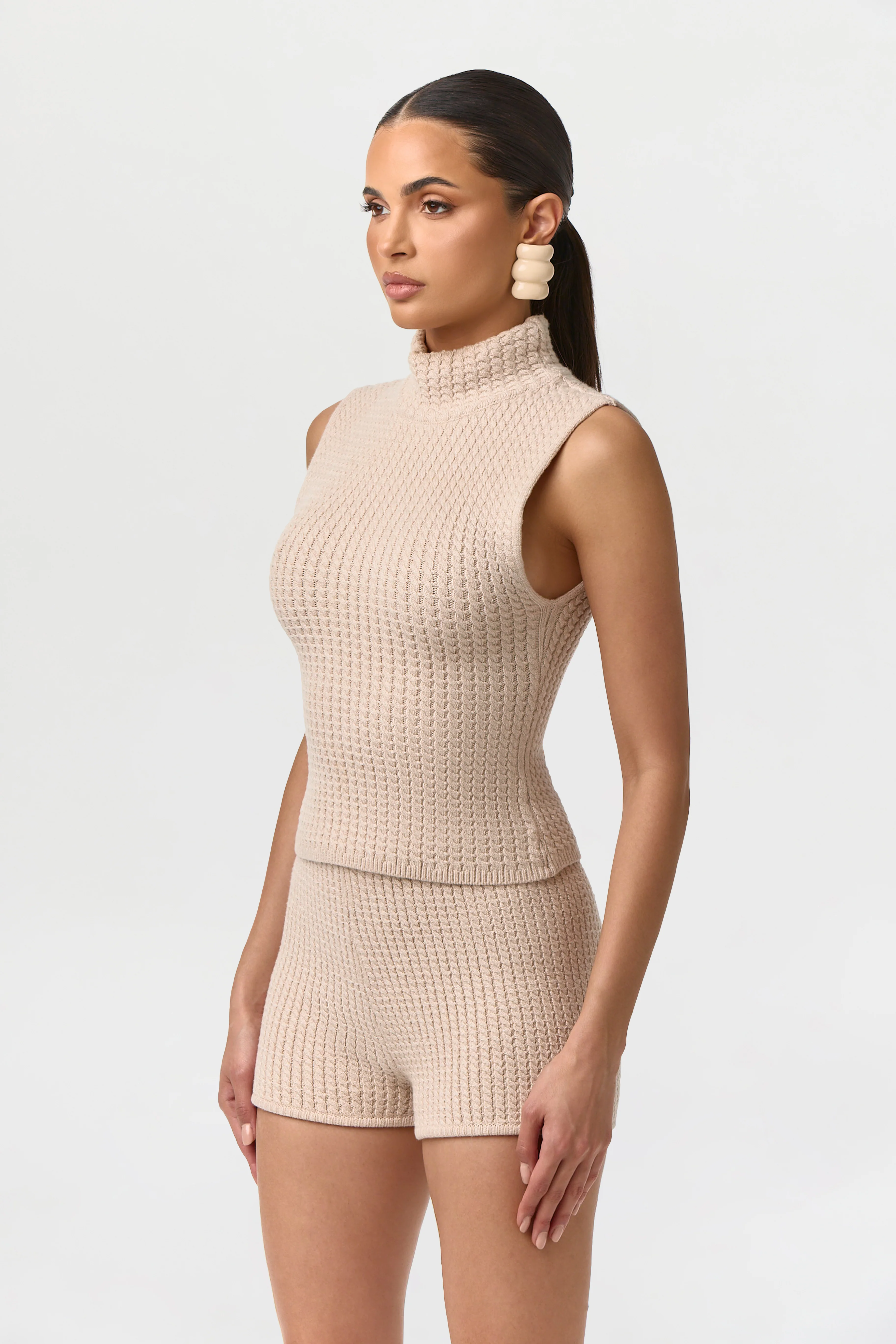 Cable Knit Hot Pants - Image 3