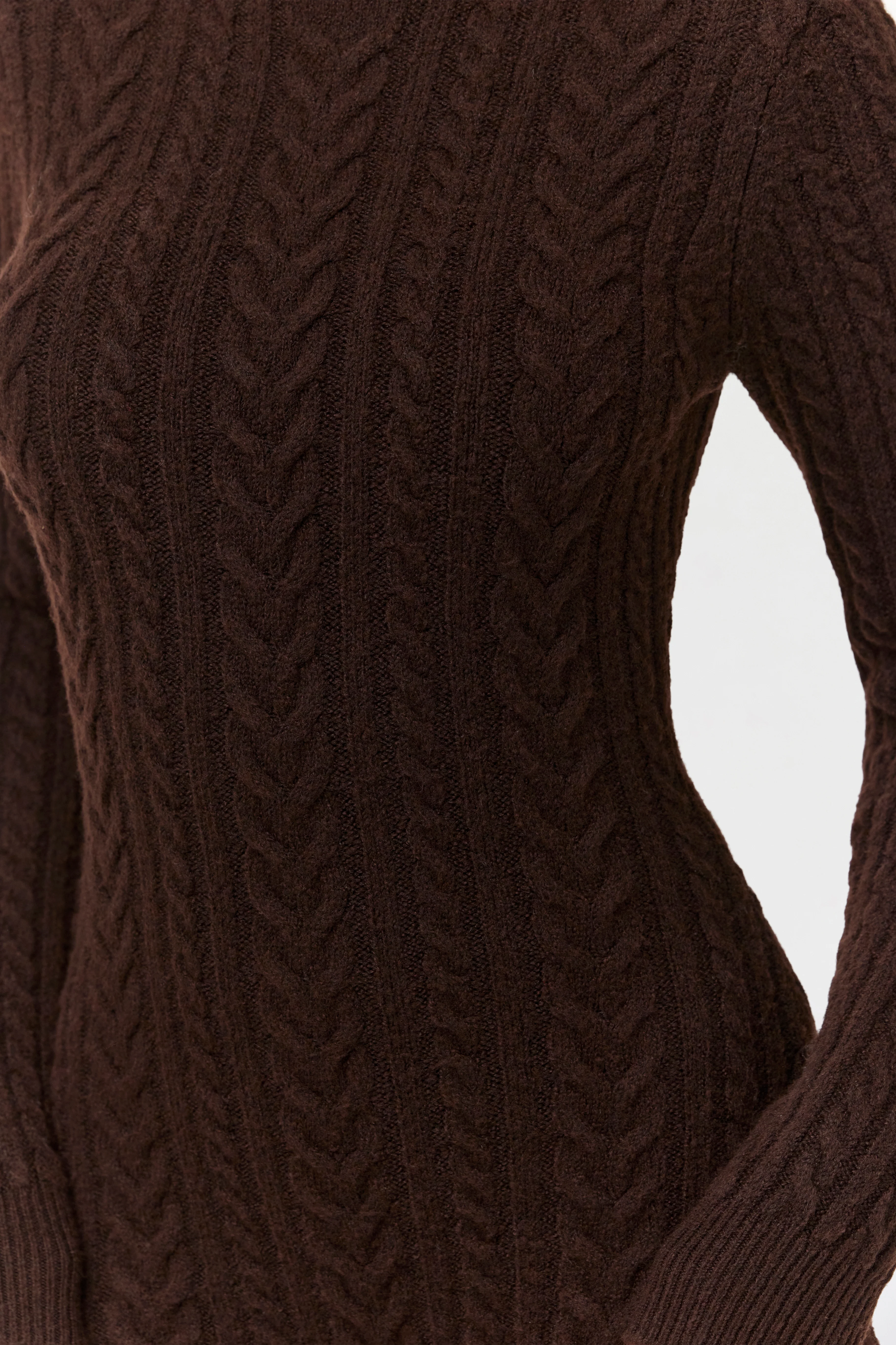 Cable Knit Turtleneck Romper - Image 7