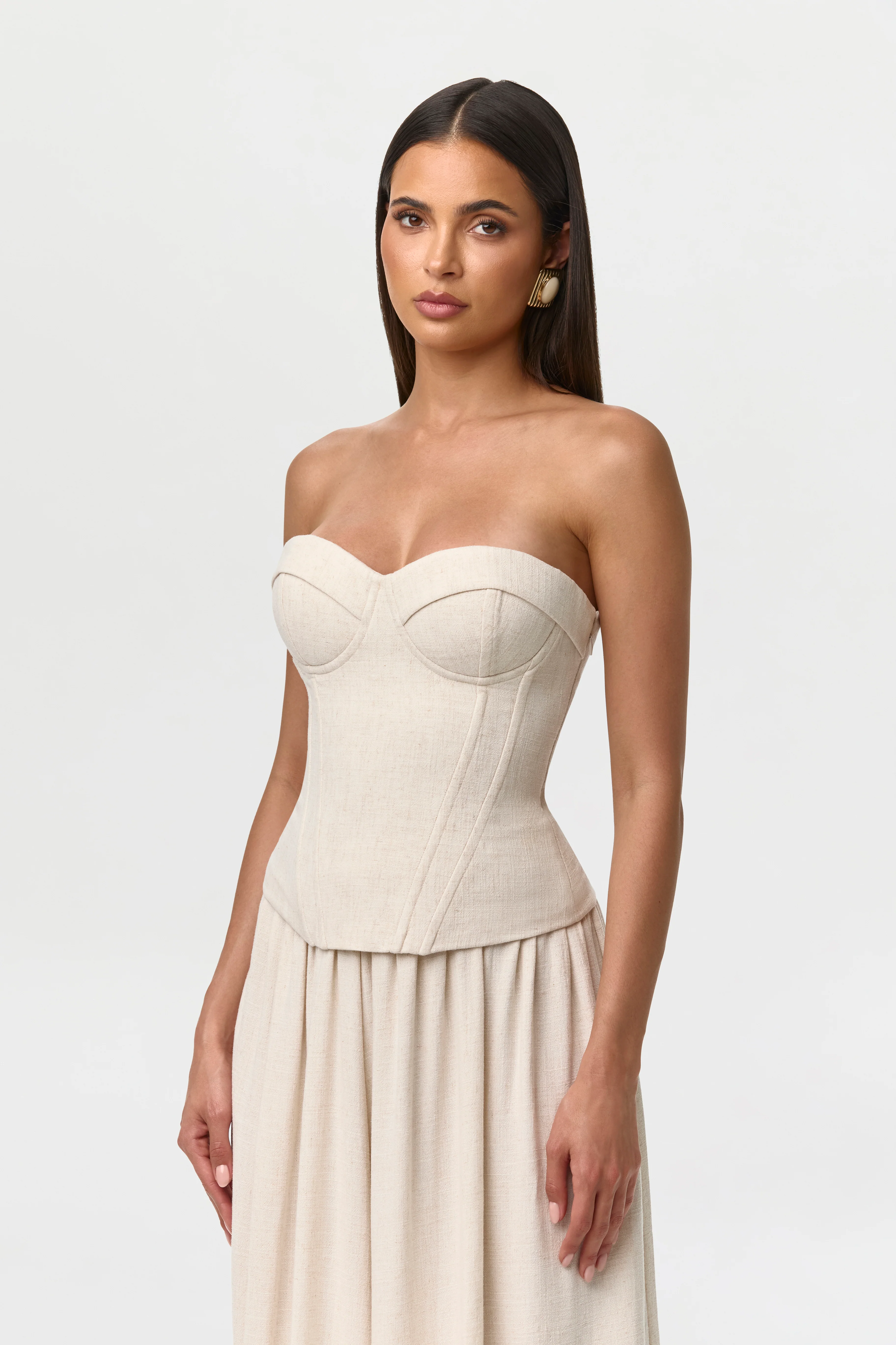 Linen Corset Top - Image 3
