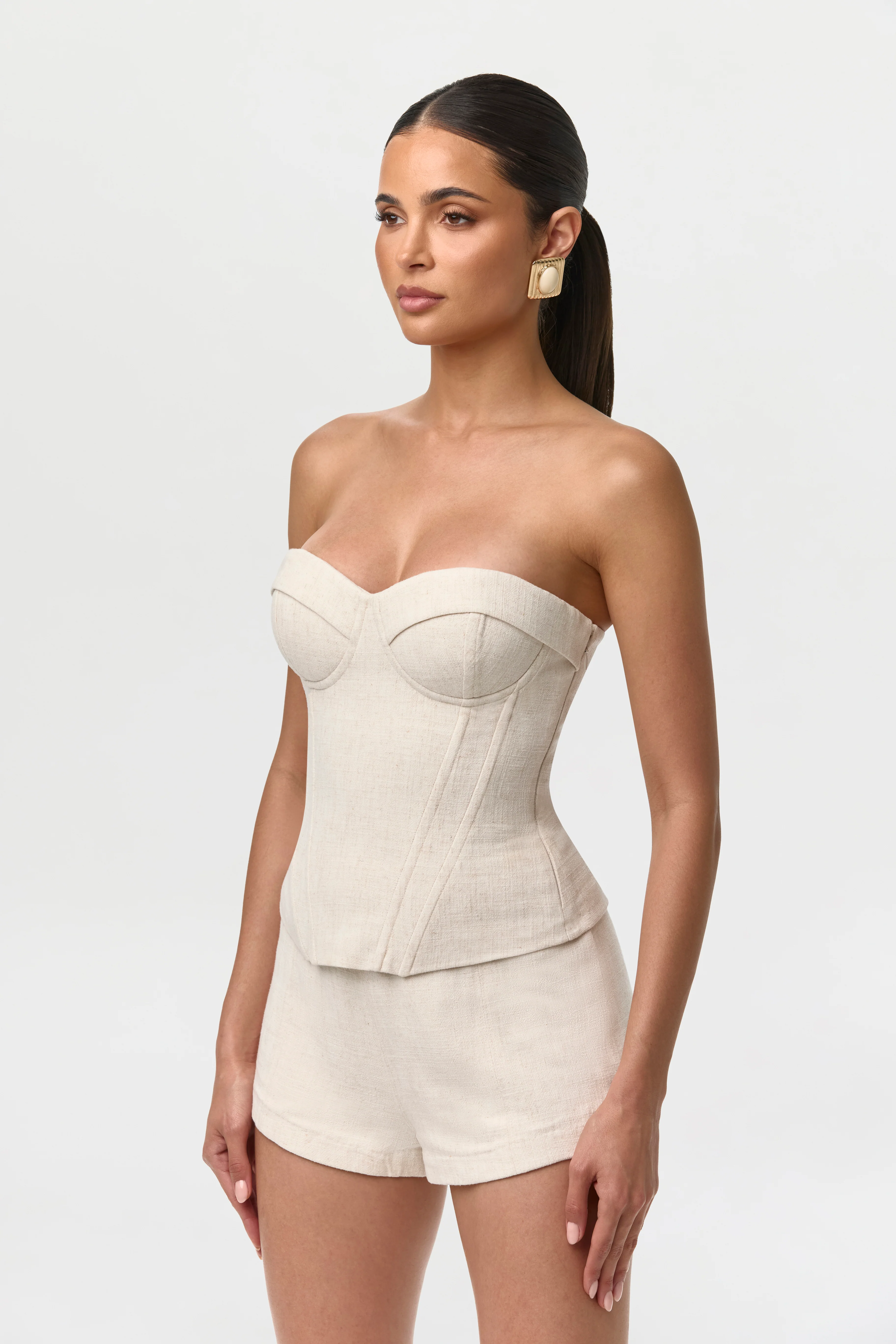 Linen Corset Top - Image 8