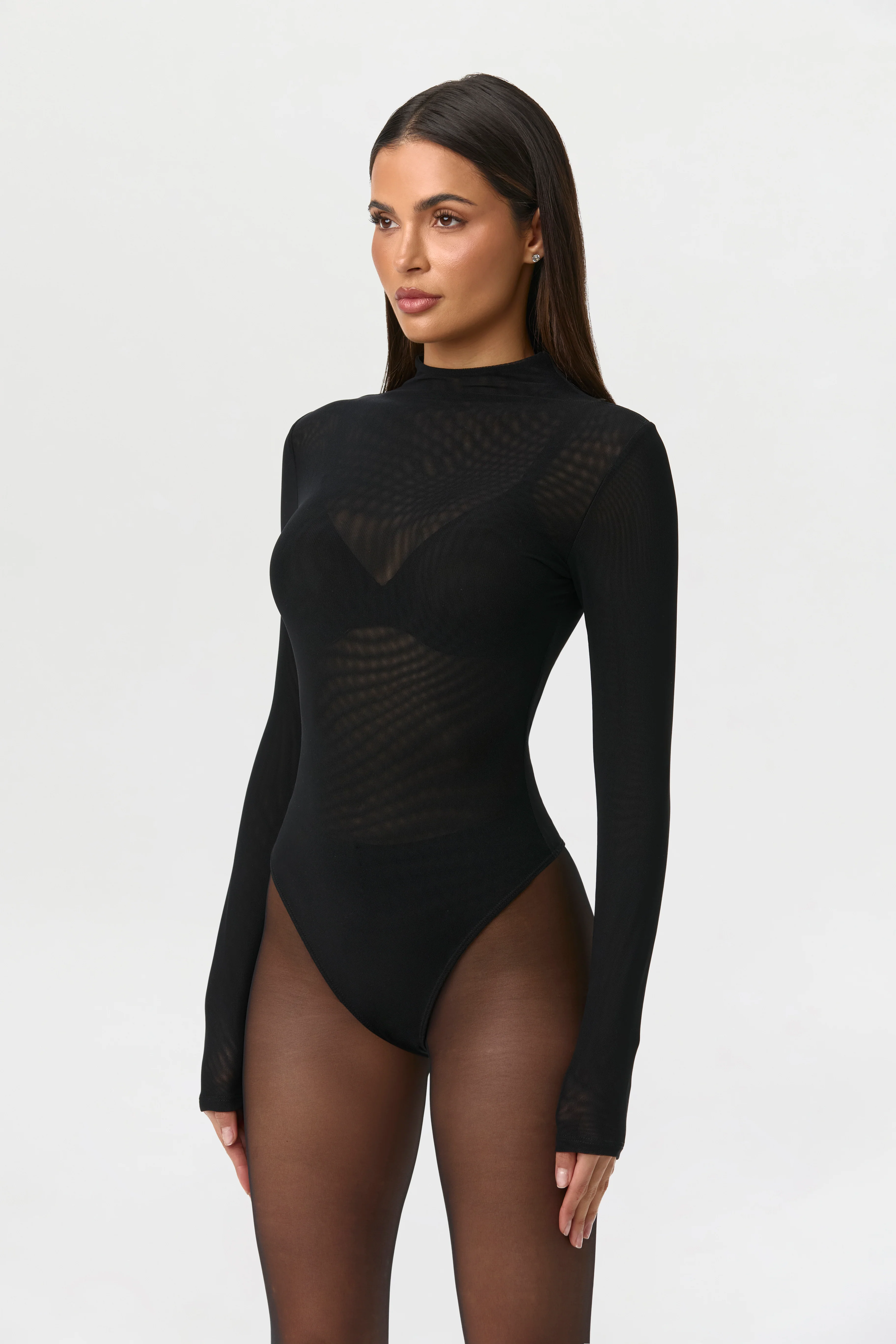 Mesh Sculpt Bodysuit - Image 3