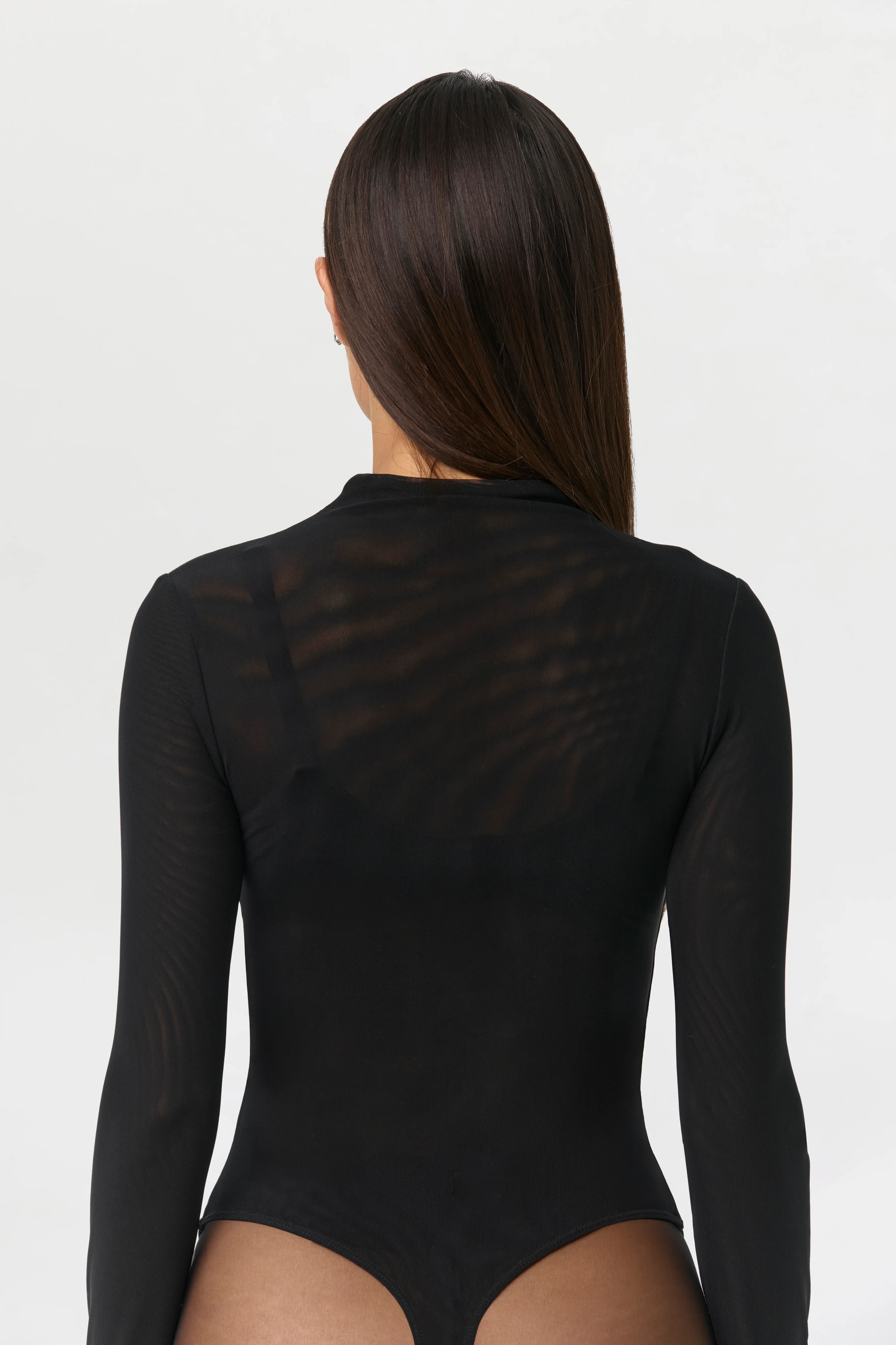 Mesh Sculpt Bodysuit - Image 4