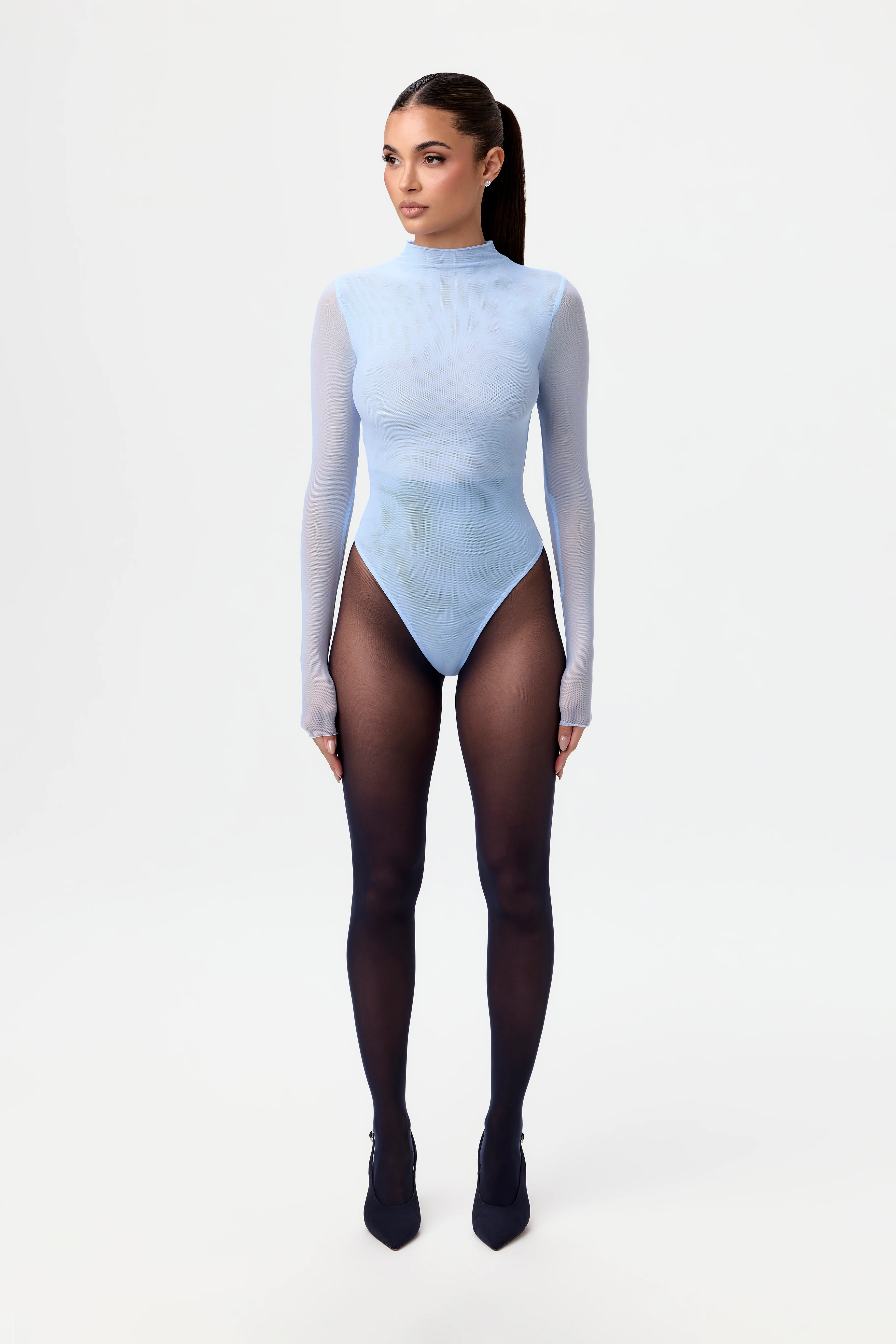 Mesh Sculpt Bodysuit - Image 7