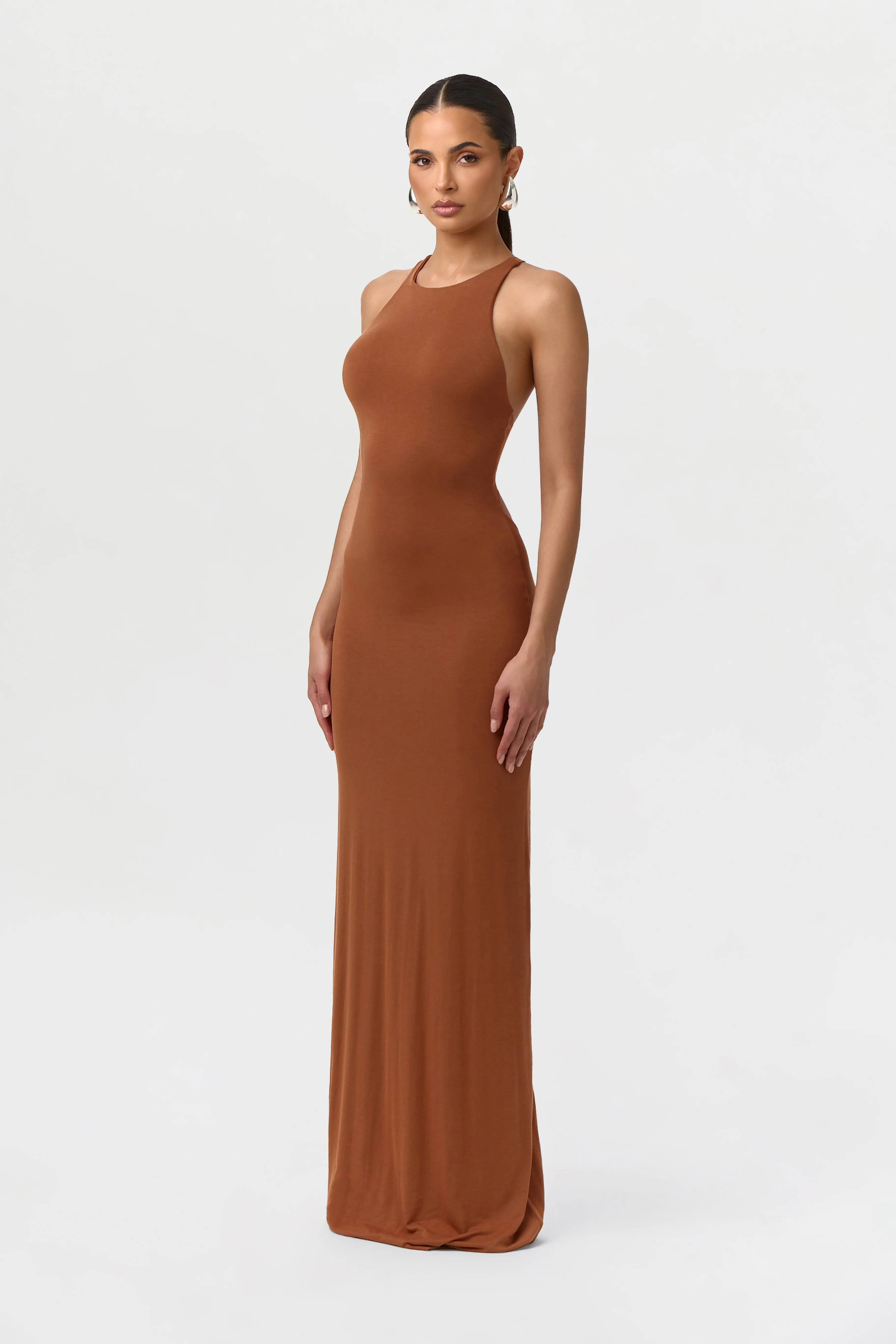Modal Open Back Dome Maxi Dress - Image 10