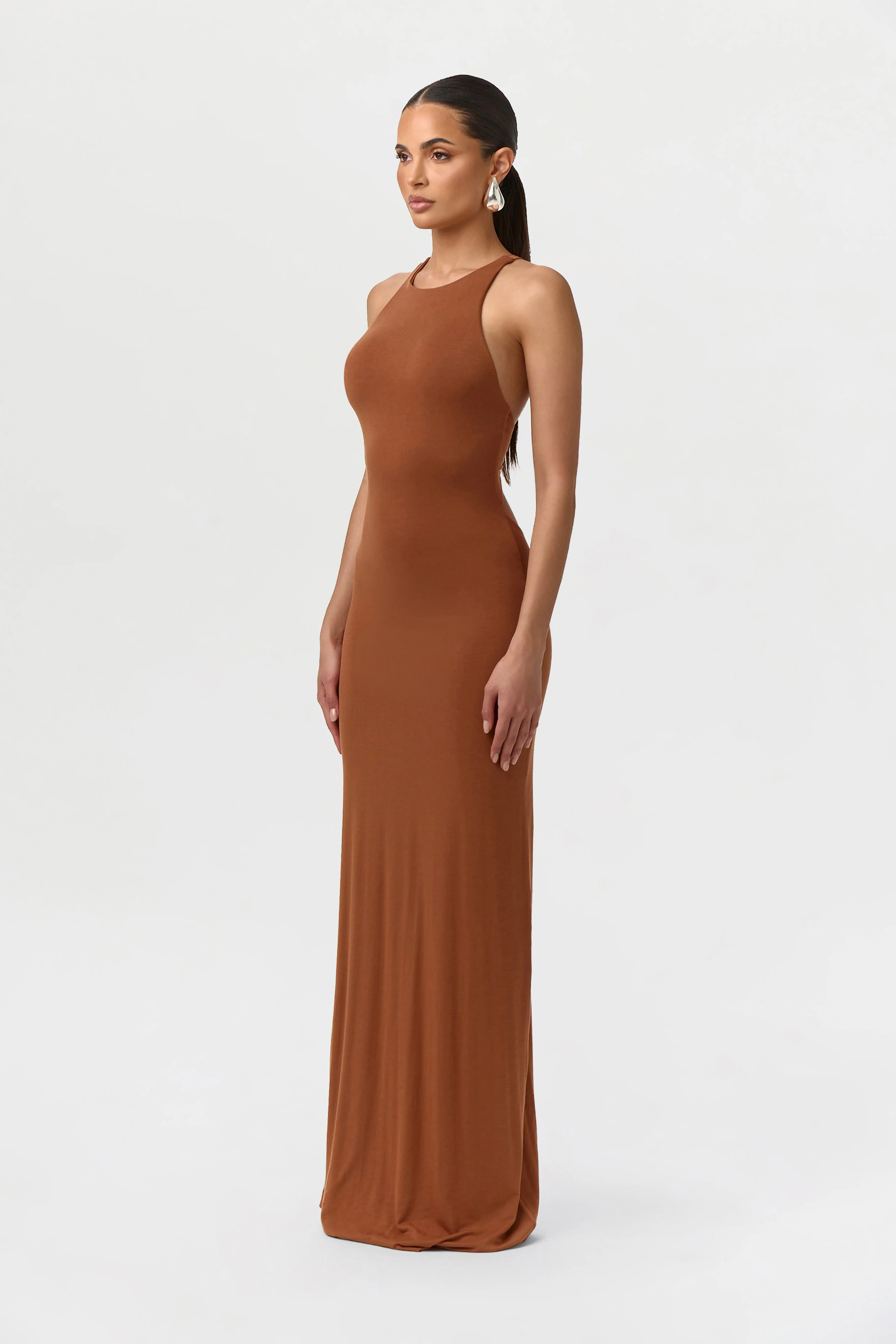 Modal Open Back Dome Maxi Dress - Image 12