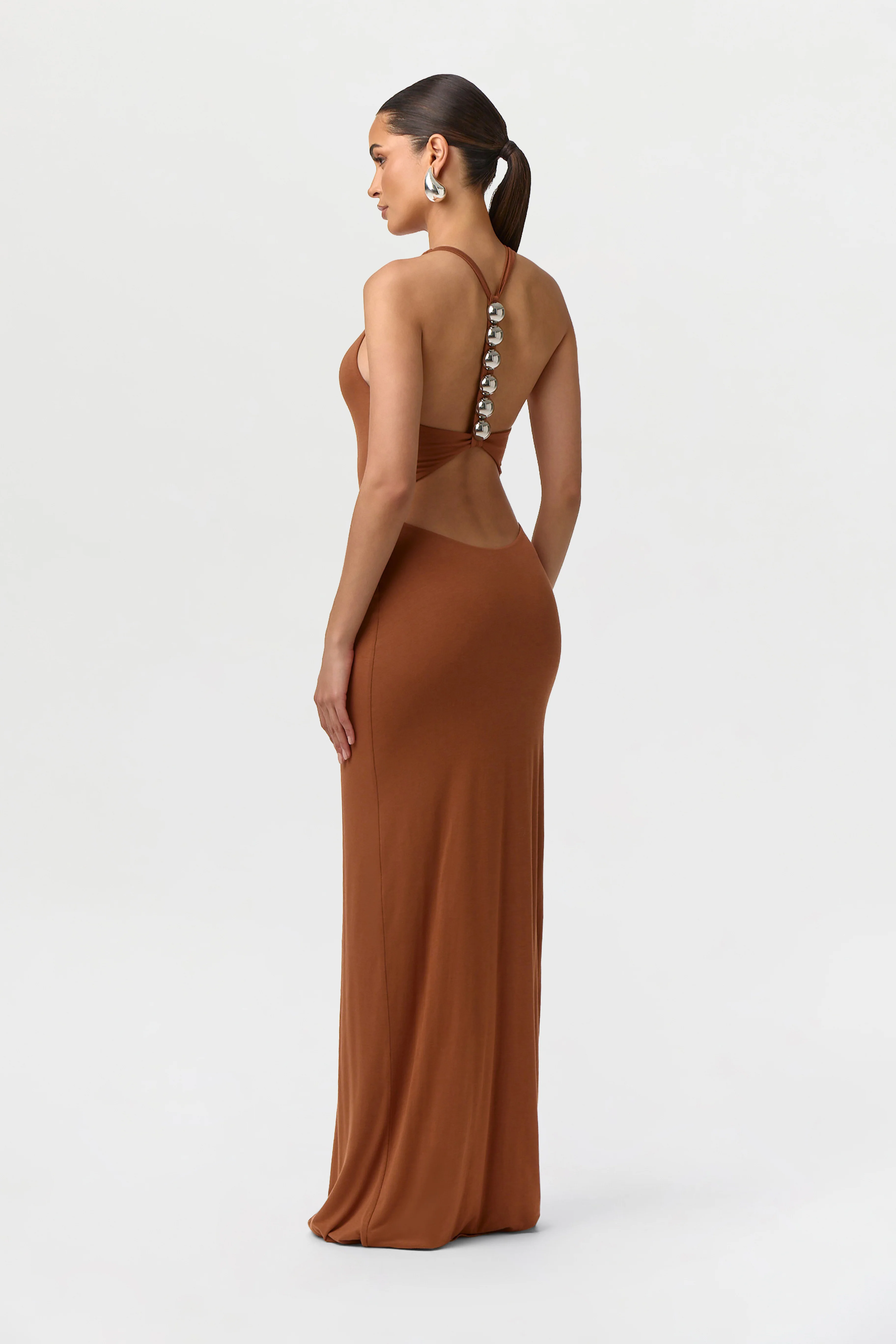 Modal Open Back Dome Maxi Dress - Image 13