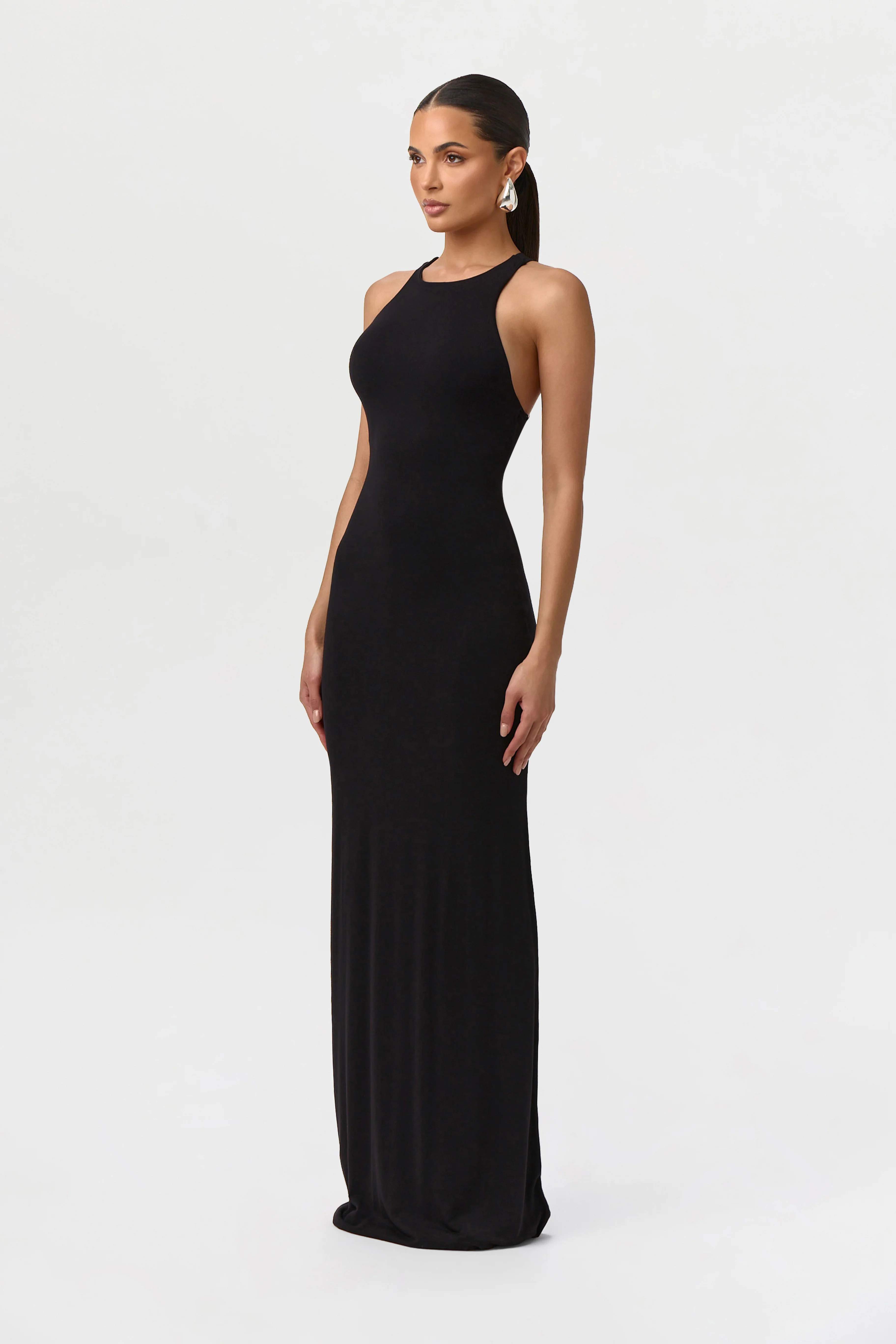 Modal Open Back Dome Maxi Dress - Image 5