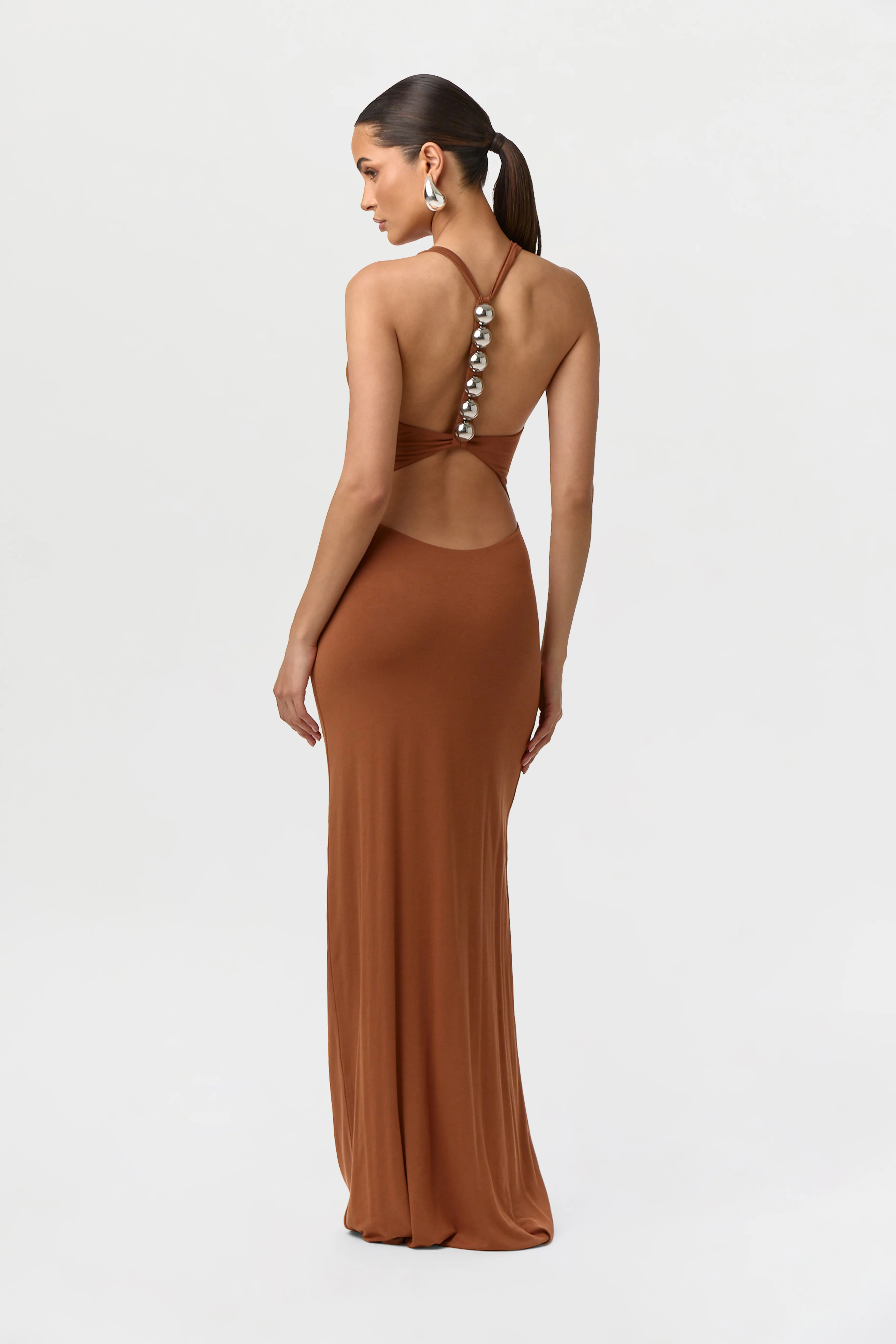 Modal Open Back Dome Maxi Dress - Image 8