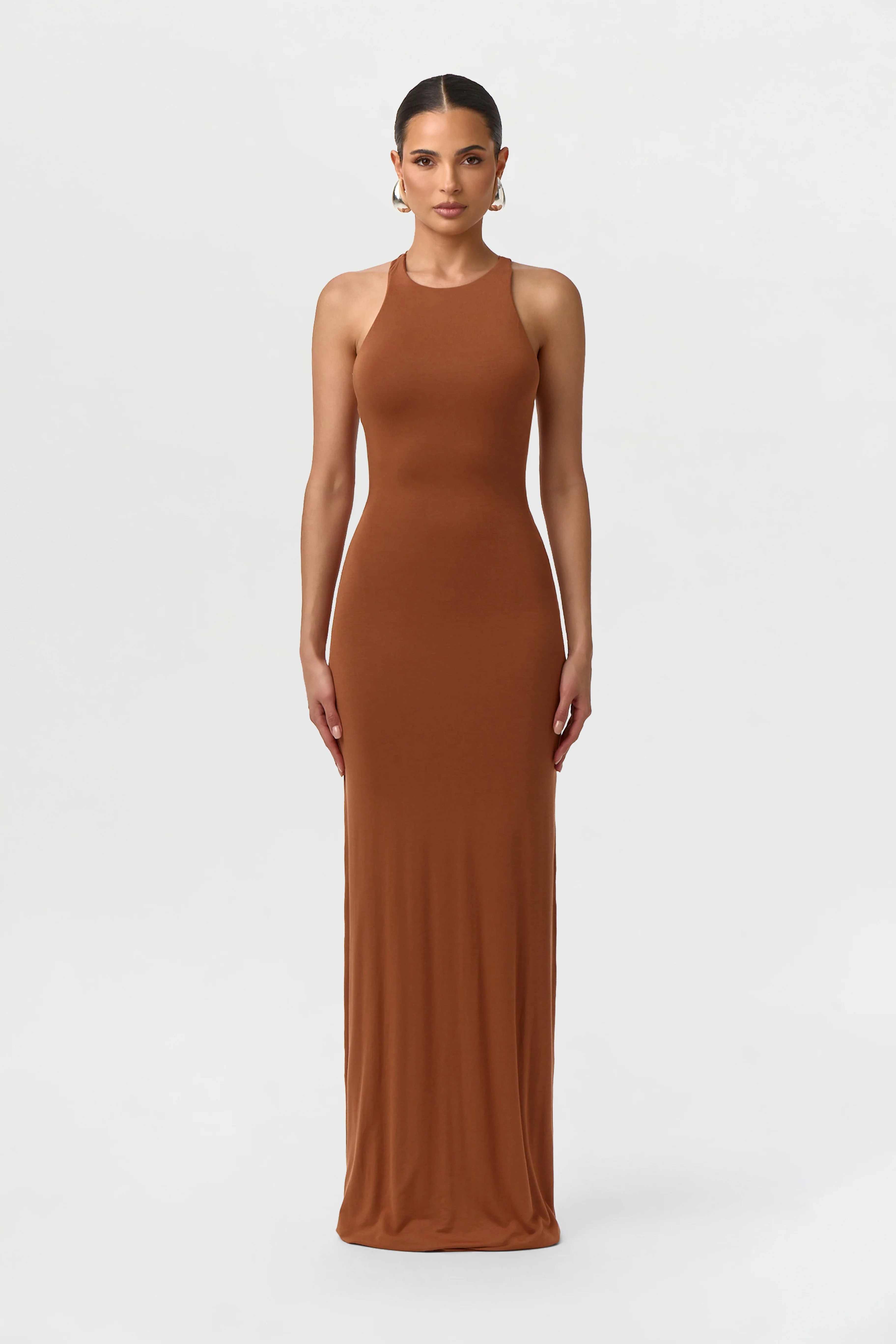 Modal Open Back Dome Maxi Dress - Image 9