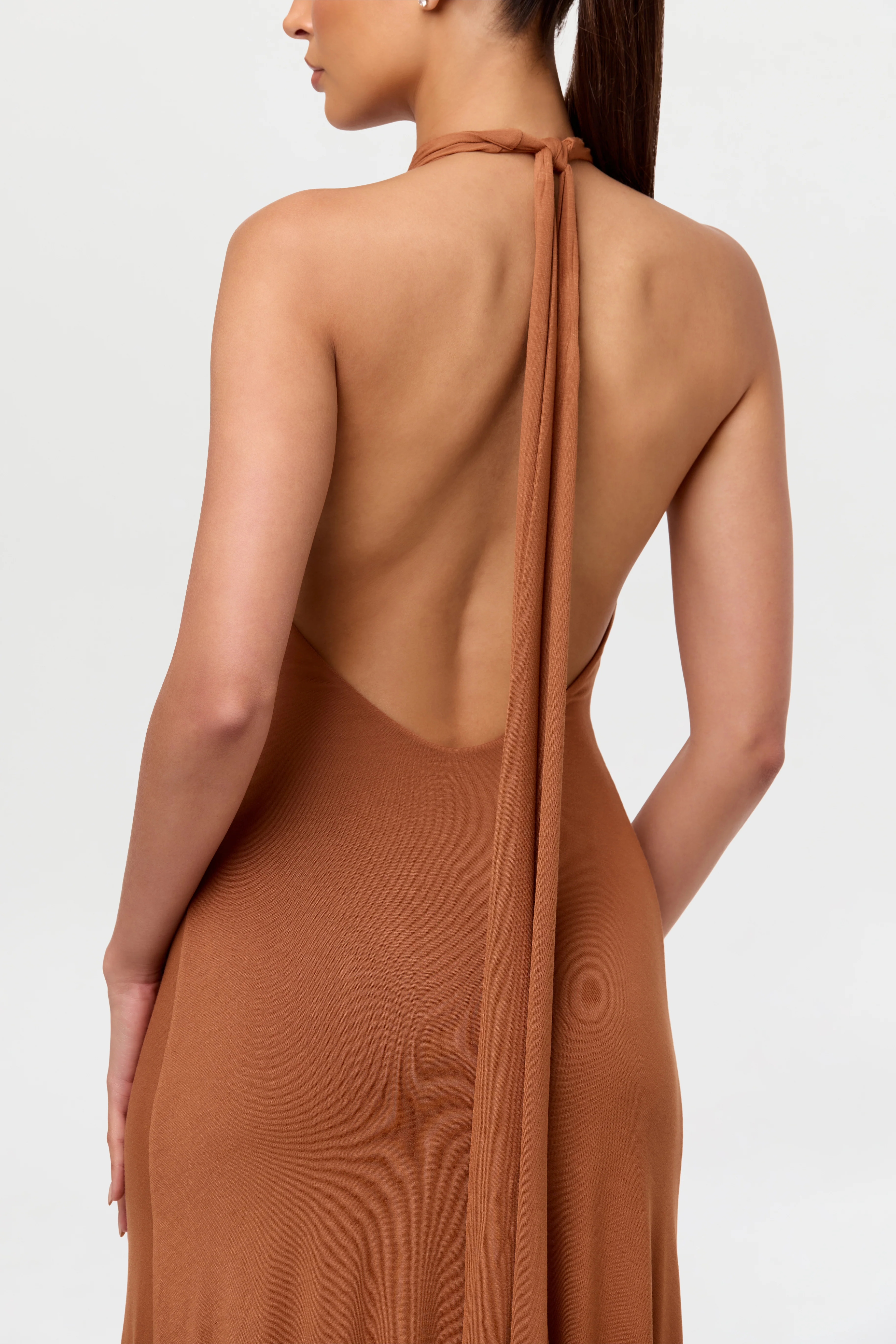 Modal Halter Maxi Dress - Image 11