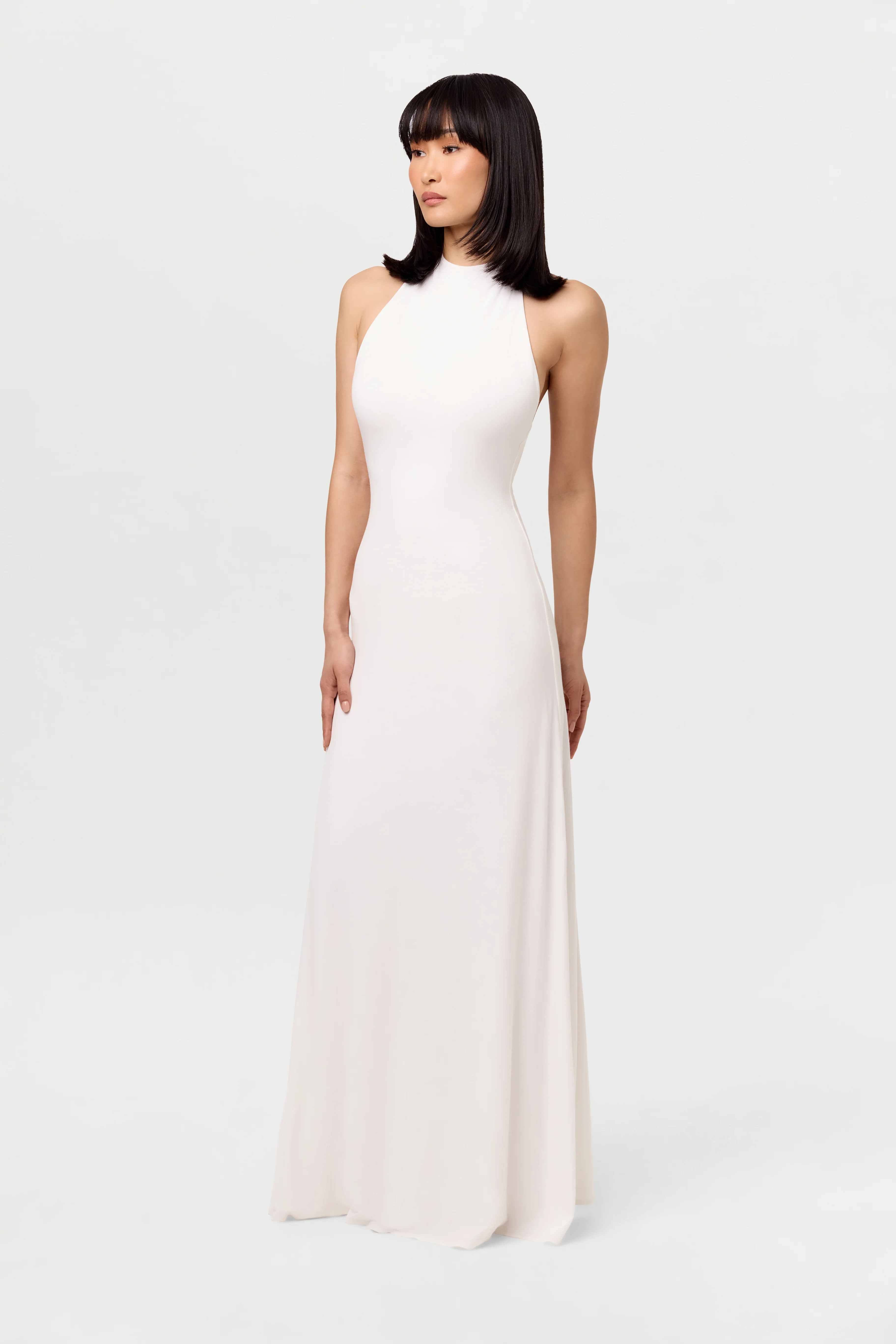 Modal Halter Maxi Dress - Image 3