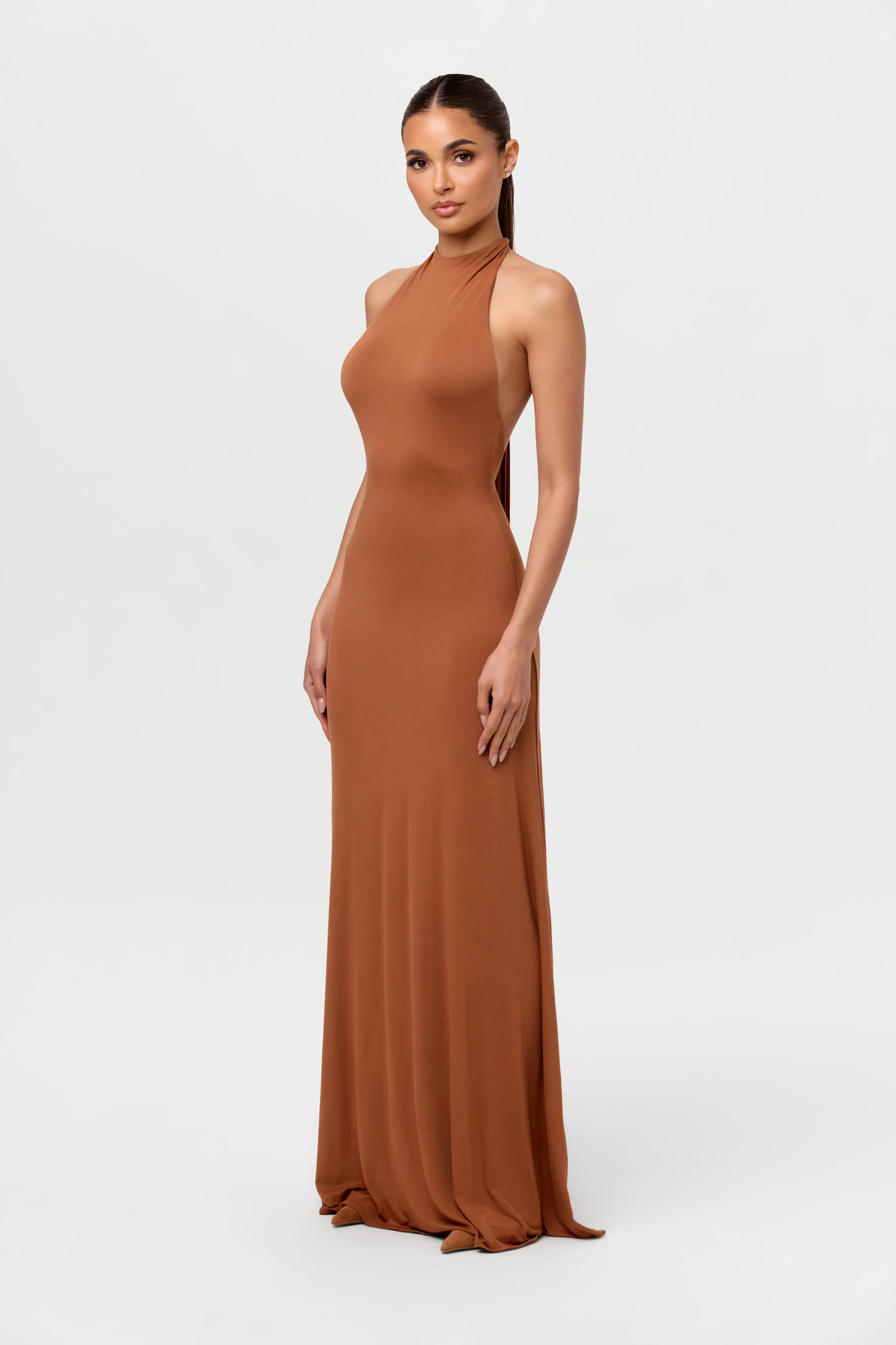 Modal Halter Maxi Dress - Image 6