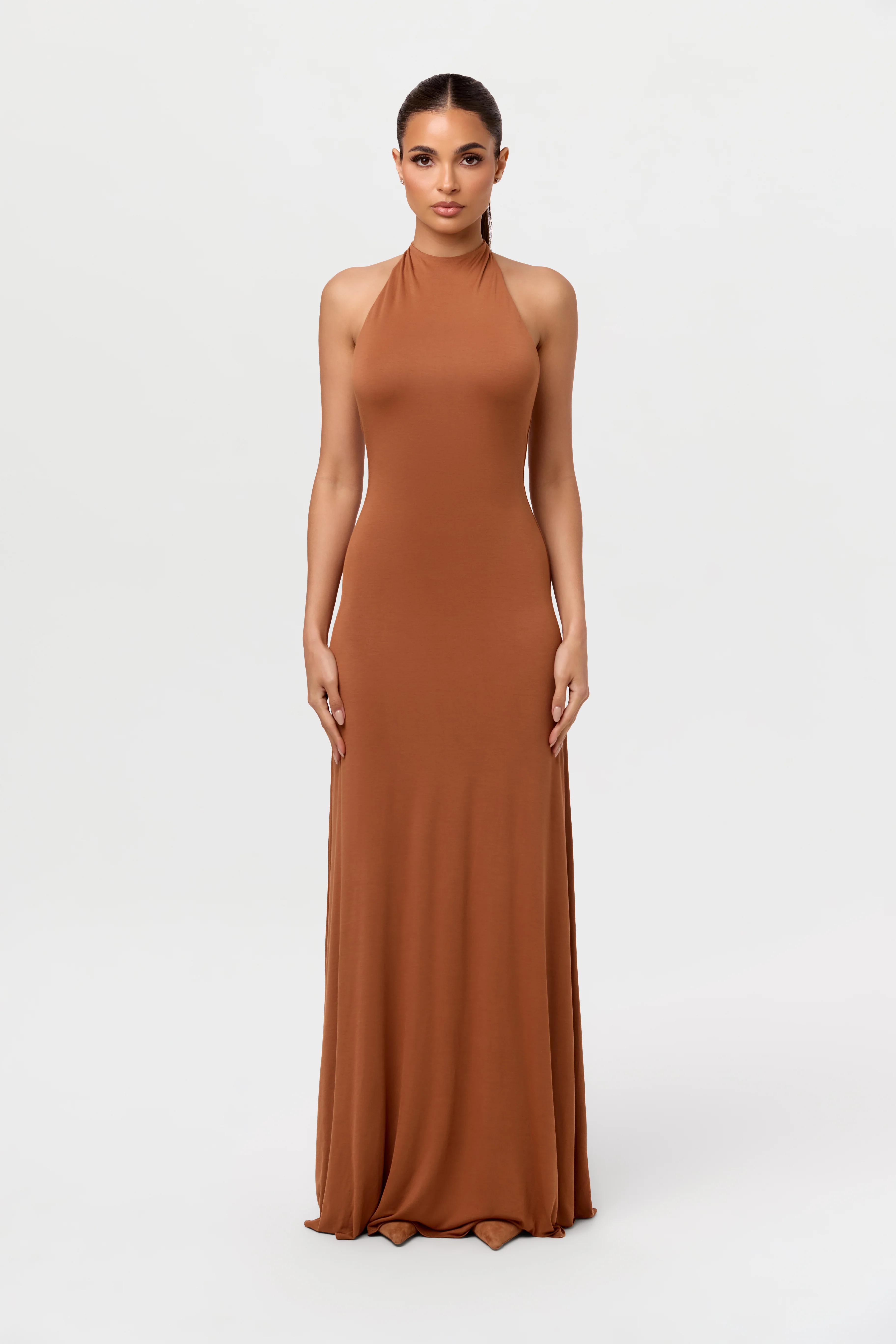 Modal Halter Maxi Dress - Image 7