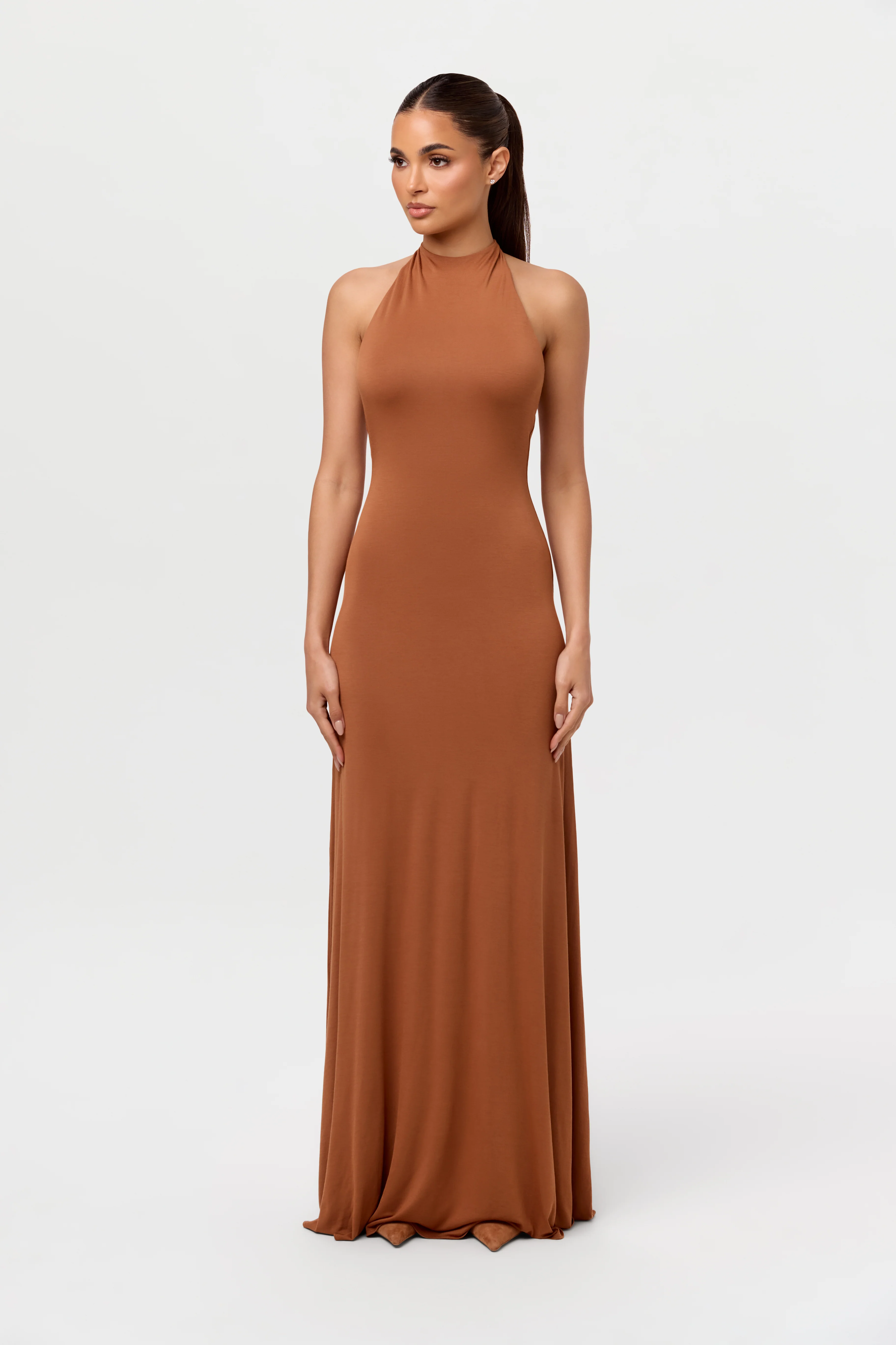 Modal Halter Maxi Dress - Image 8