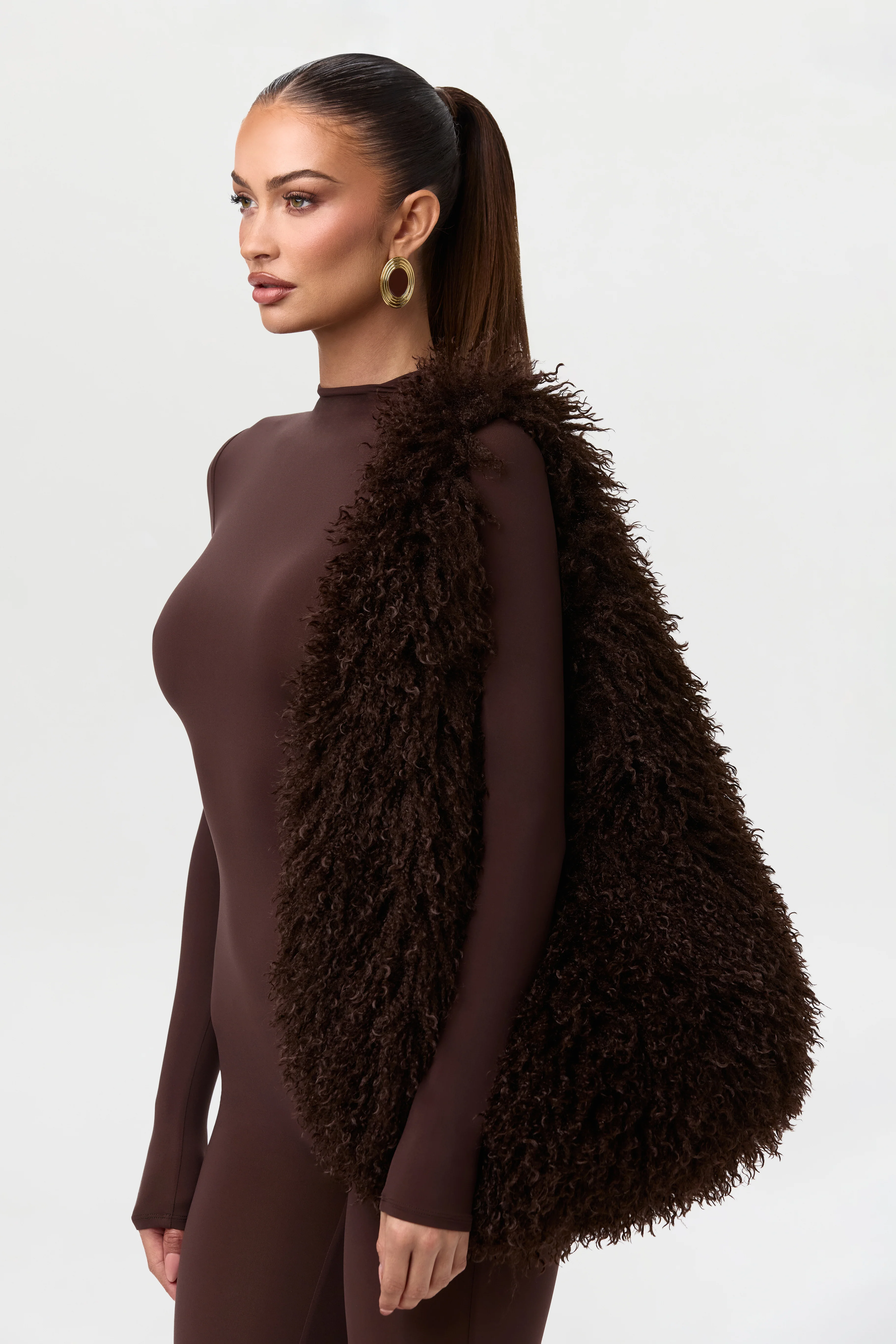 Faux Fur Plush Shoulder Bag - Image 21