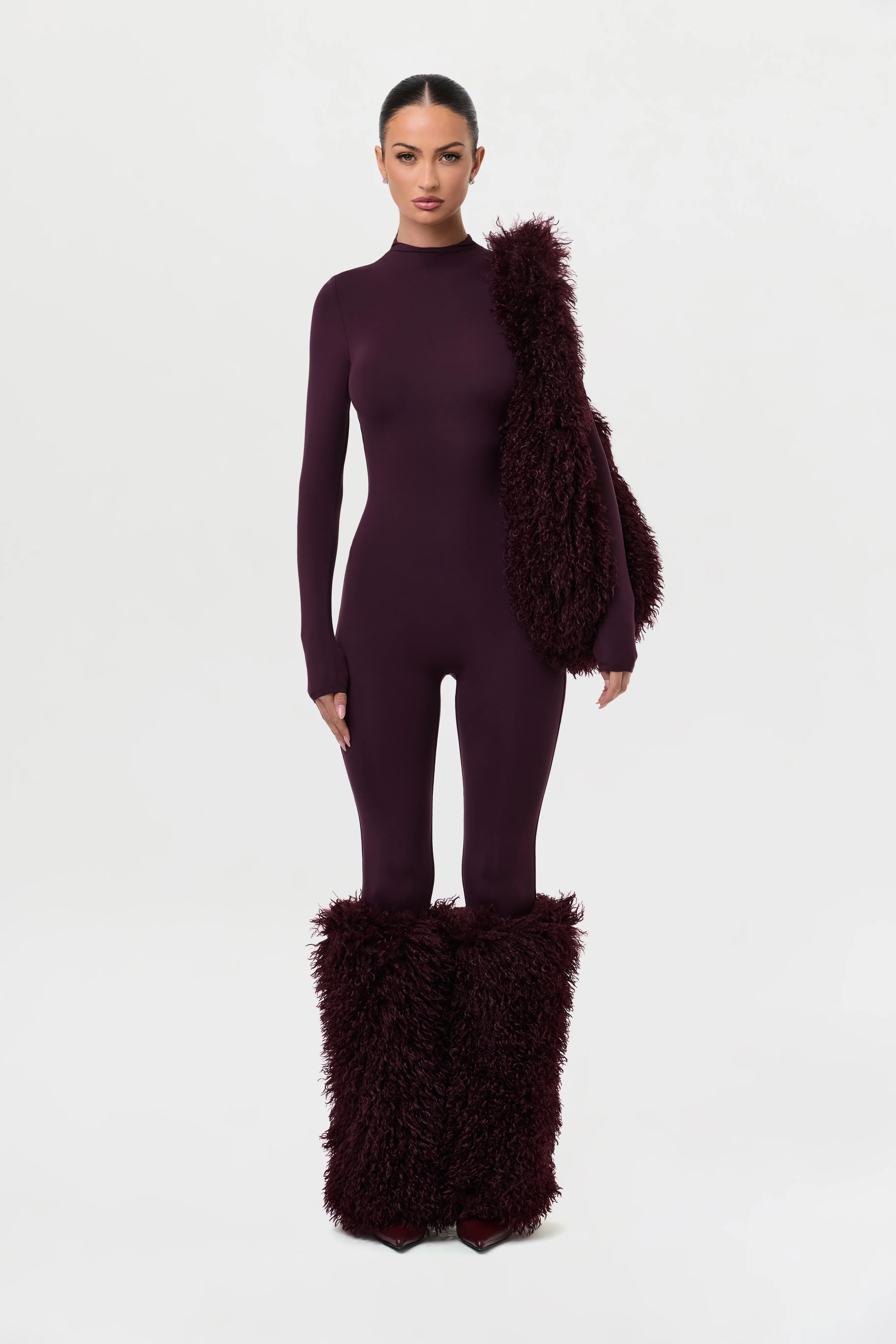 Faux Fur Plush Shoulder Bag - Image 29