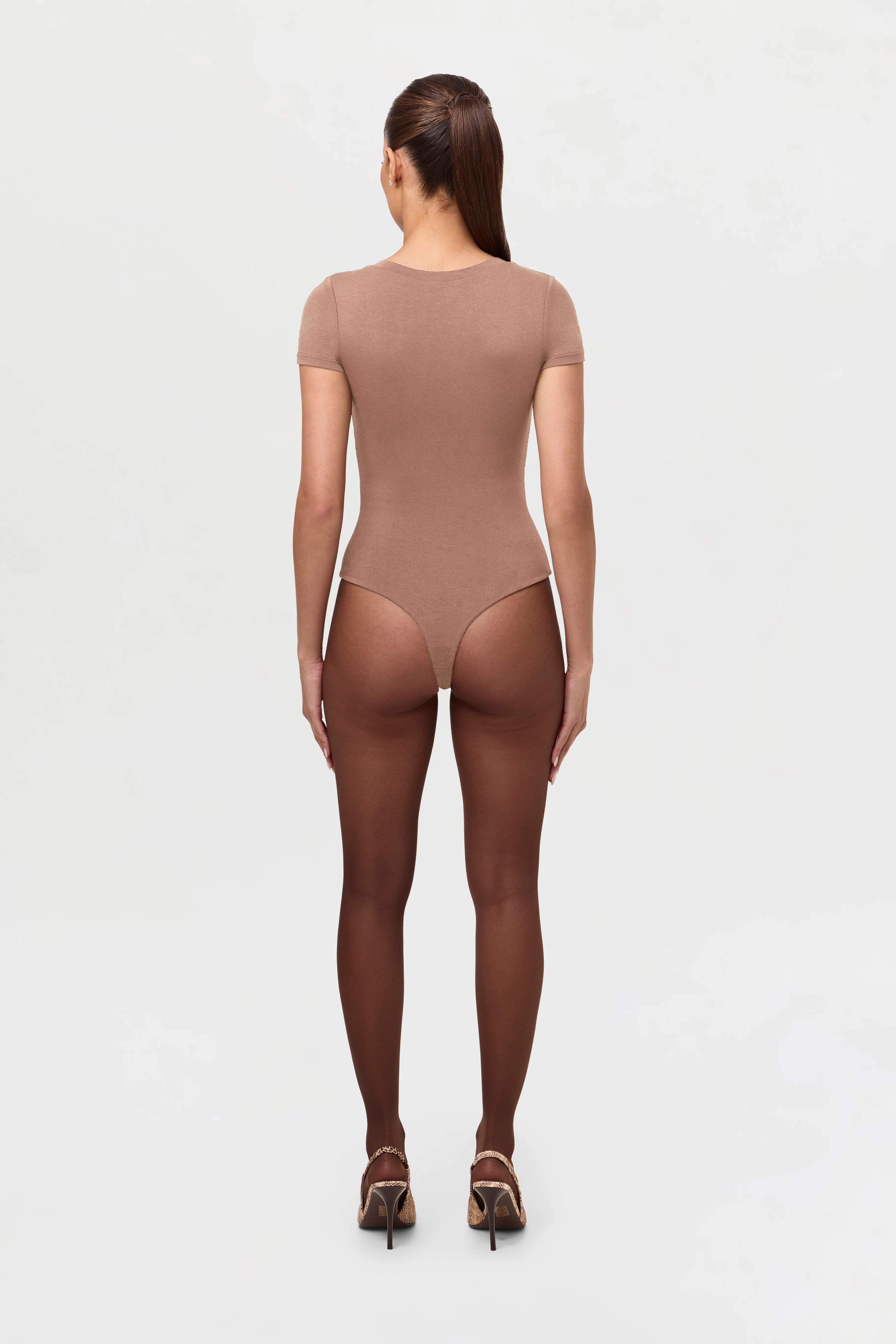 Smooth Crewneck Tee Bodysuit - Image 10